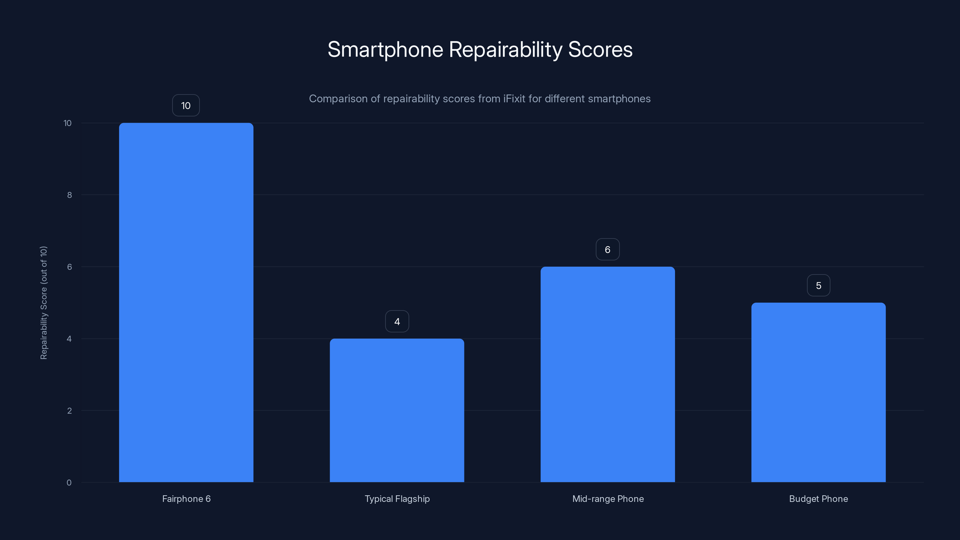 Smartphone Repairability Scores