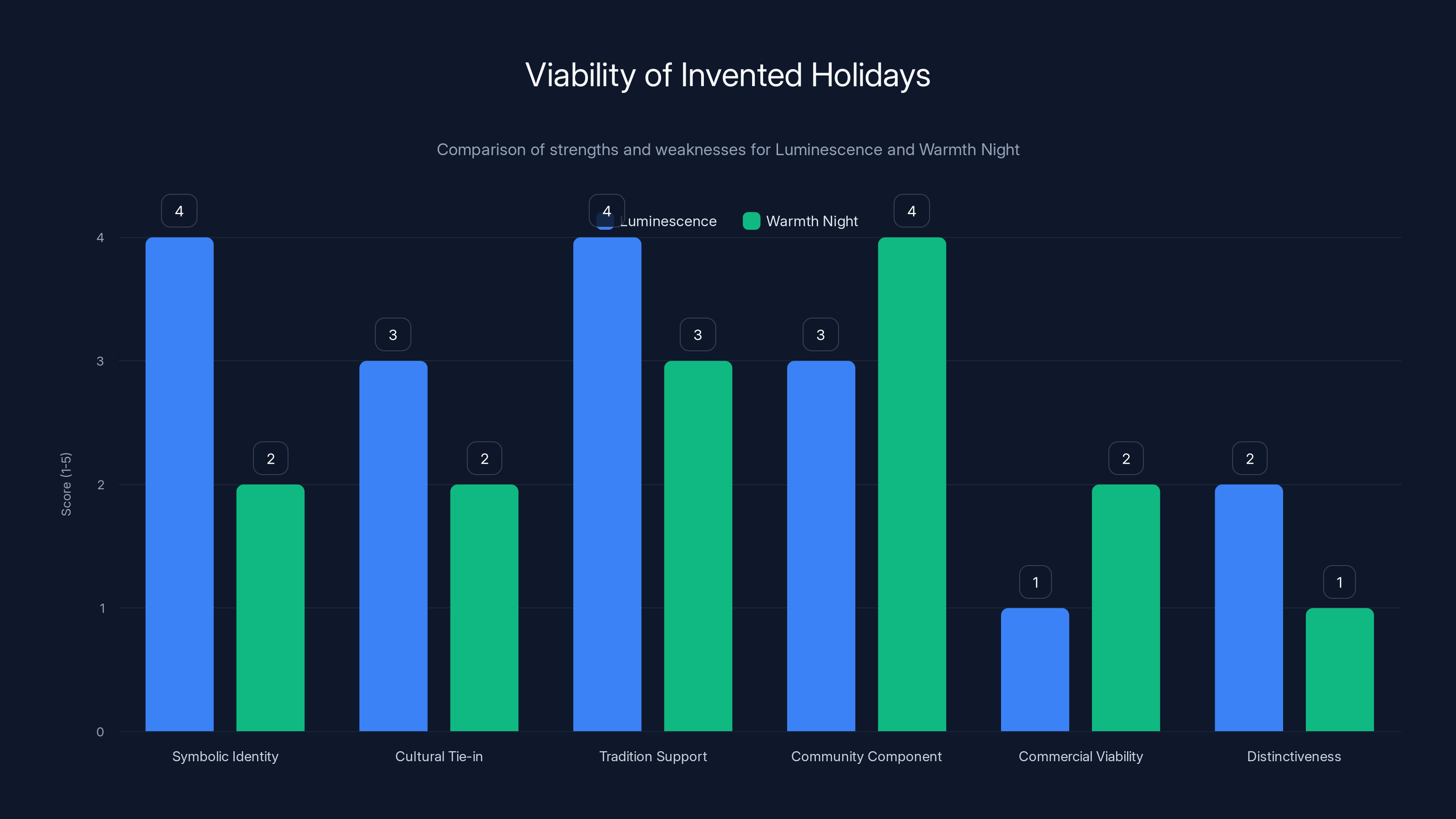 Viability of Invented Holidays