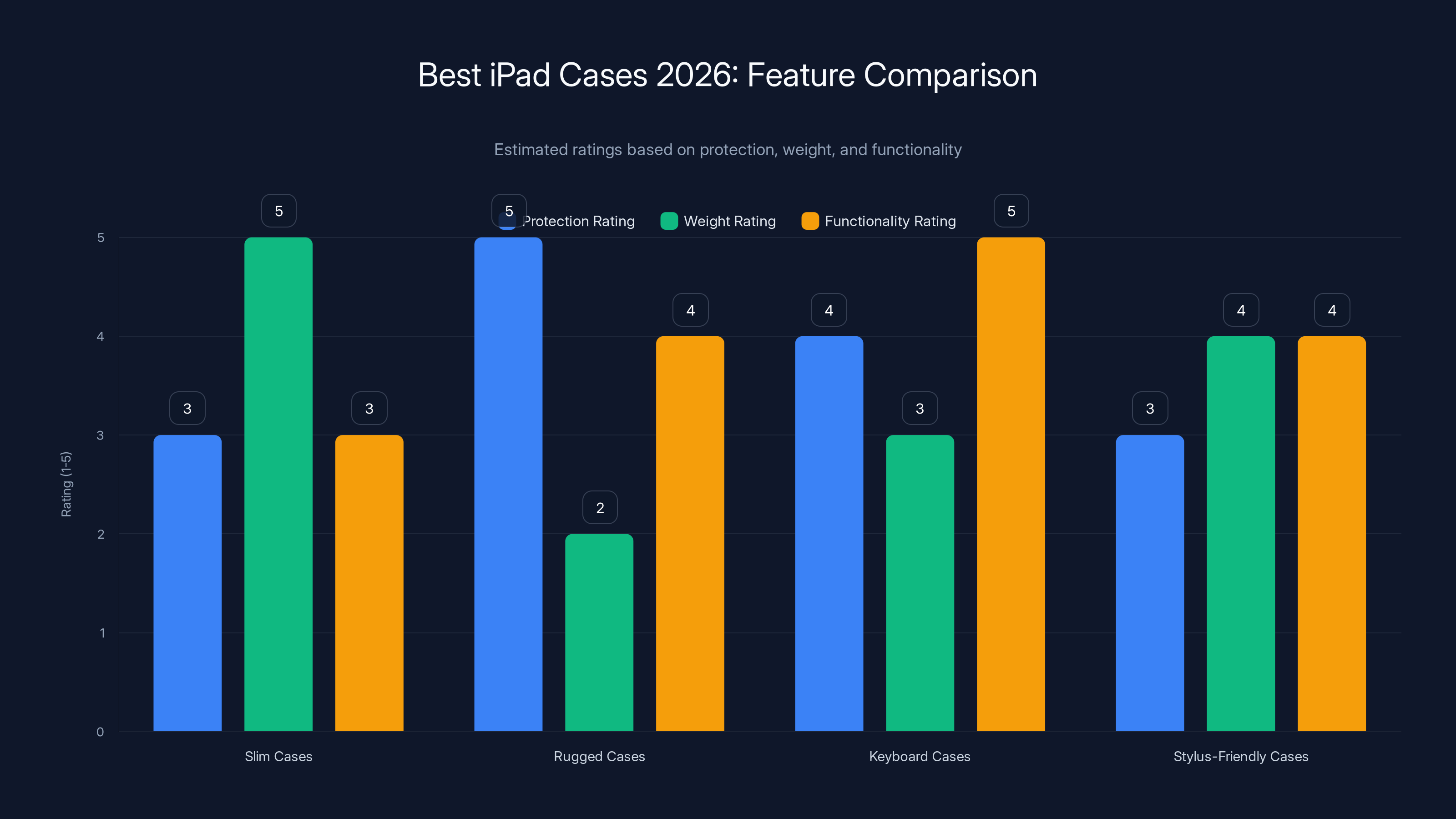 Best iPad Cases 2026: Feature Comparison