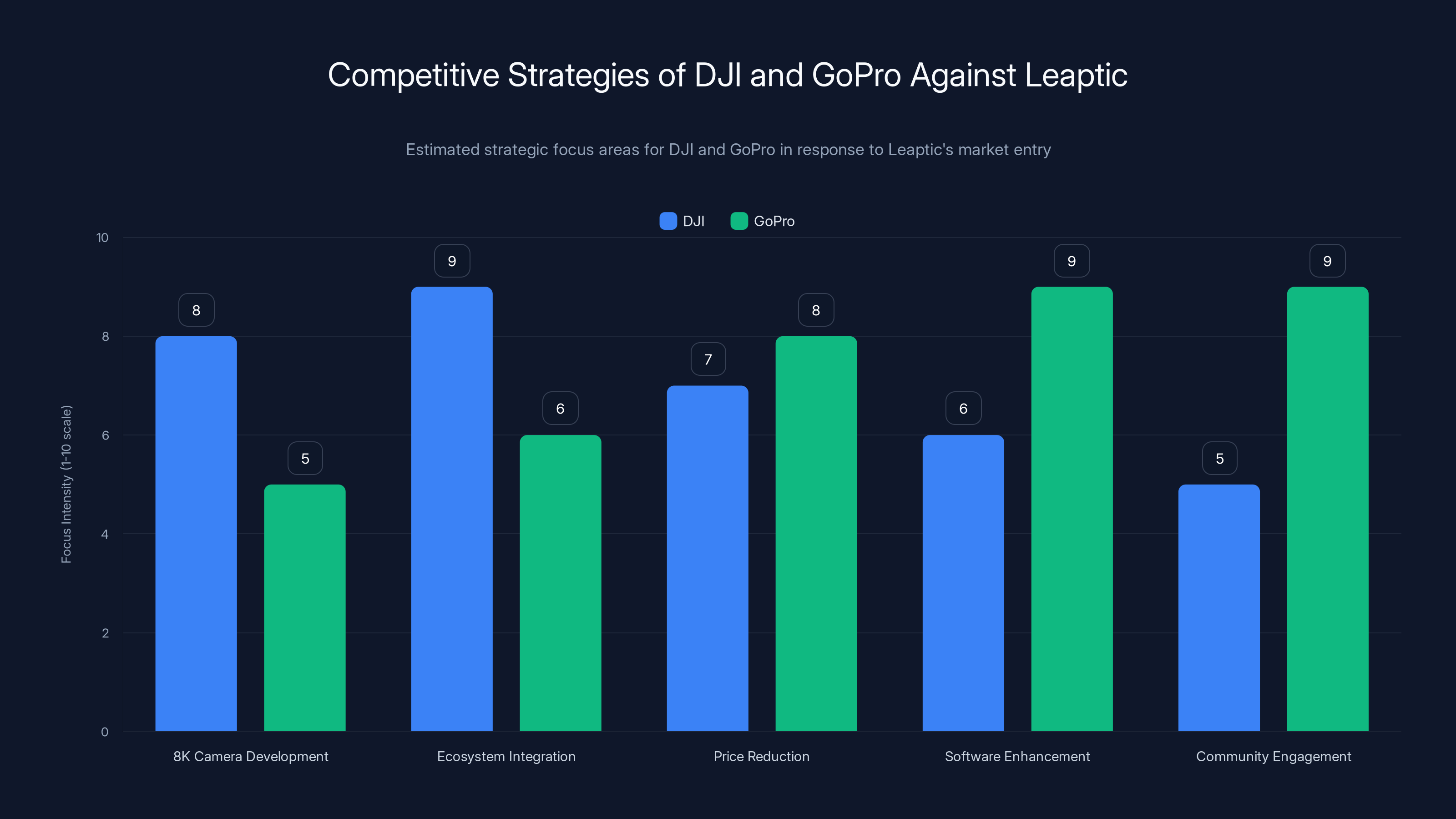 Competitive Strategies of DJI and GoPro Against Leaptic