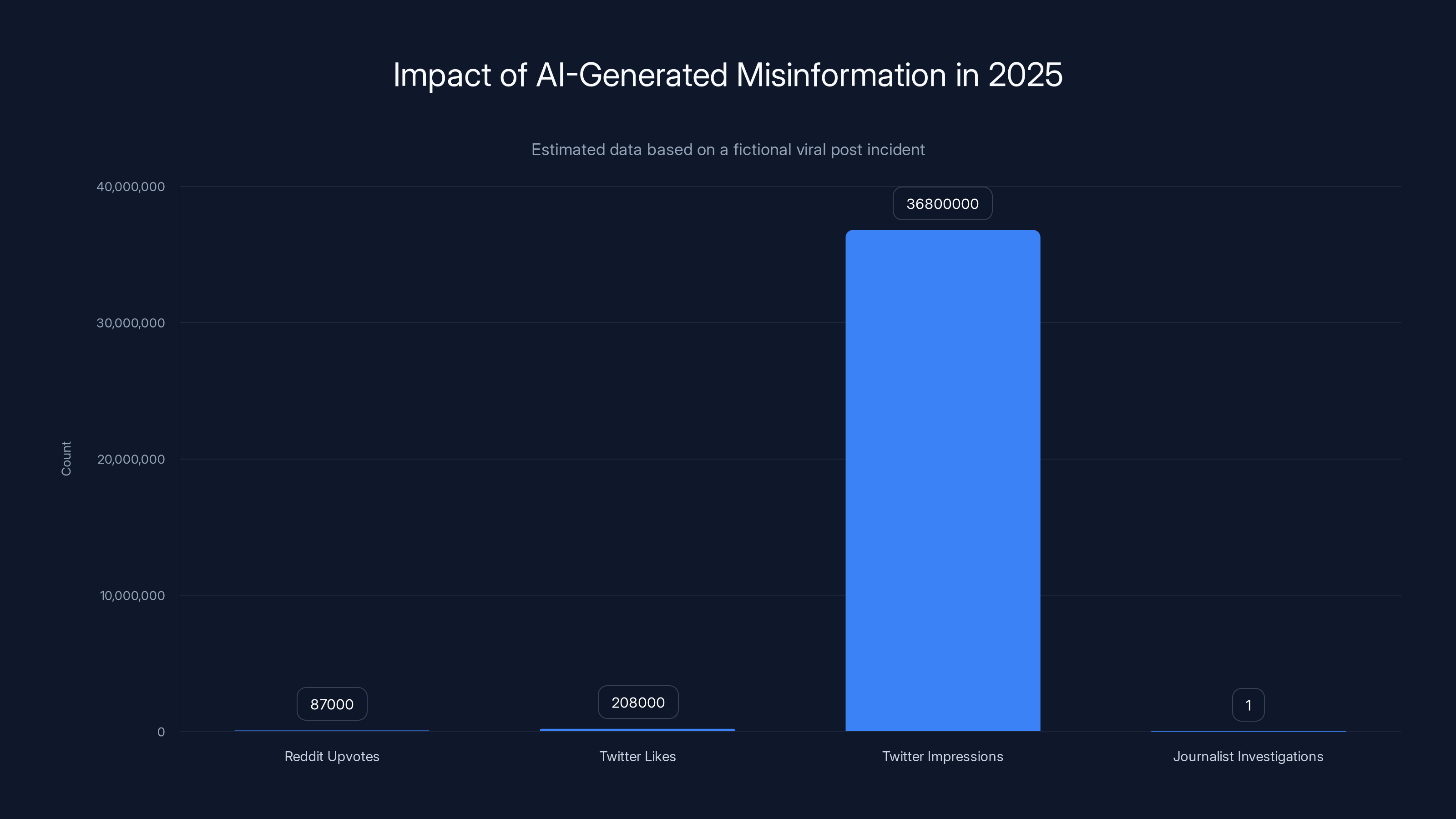 Impact of AI-Generated Misinformation in 2025