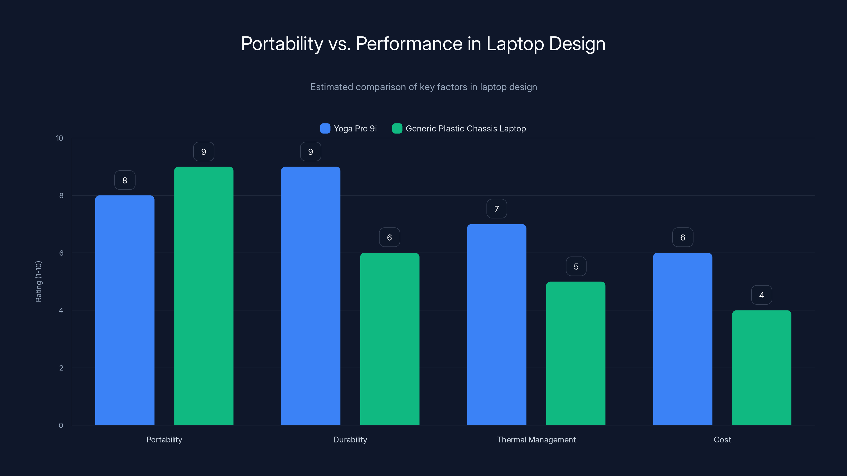 Portability vs. Performance in Laptop Design