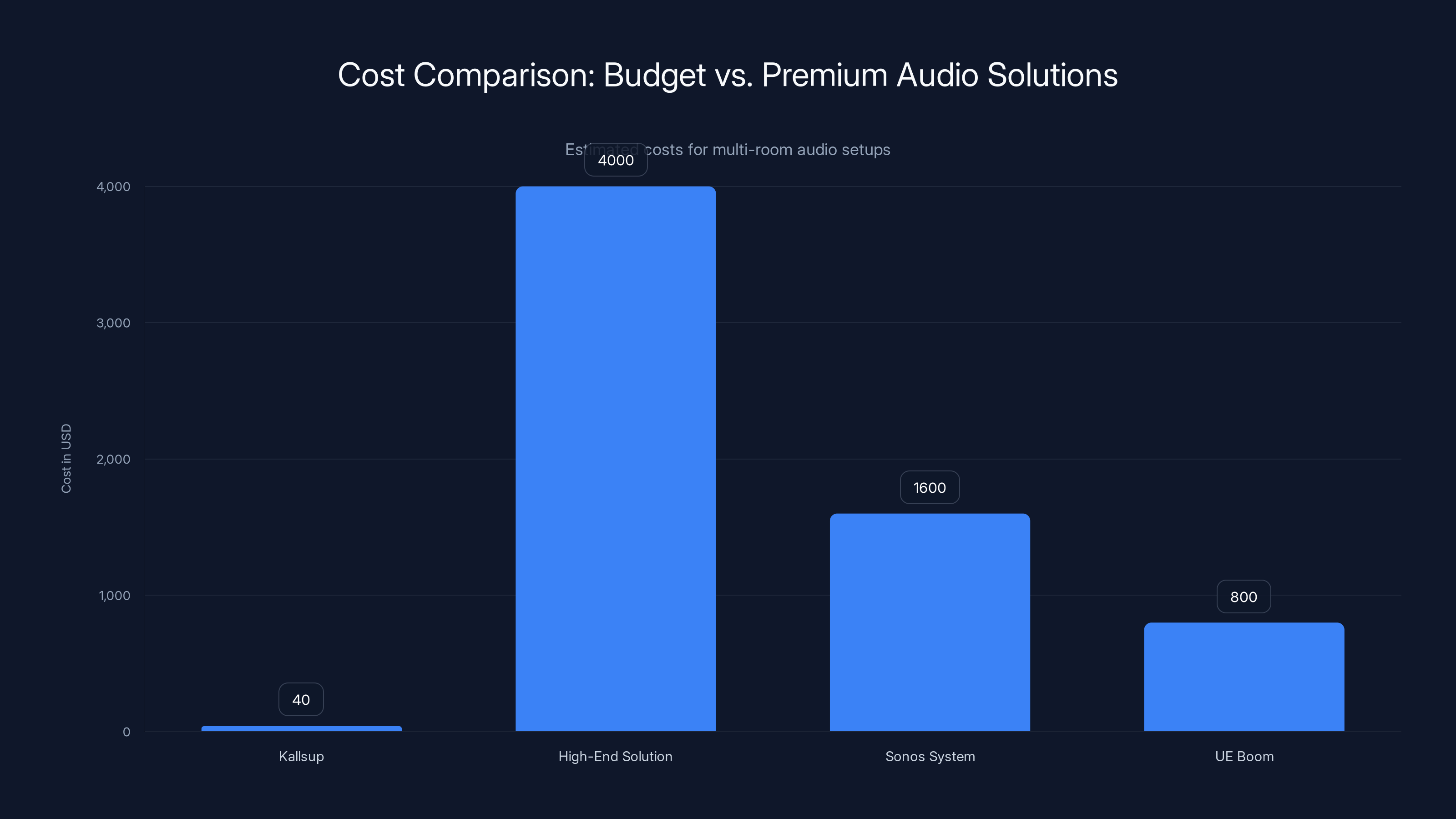 Cost Comparison: Budget vs. Premium Audio Solutions