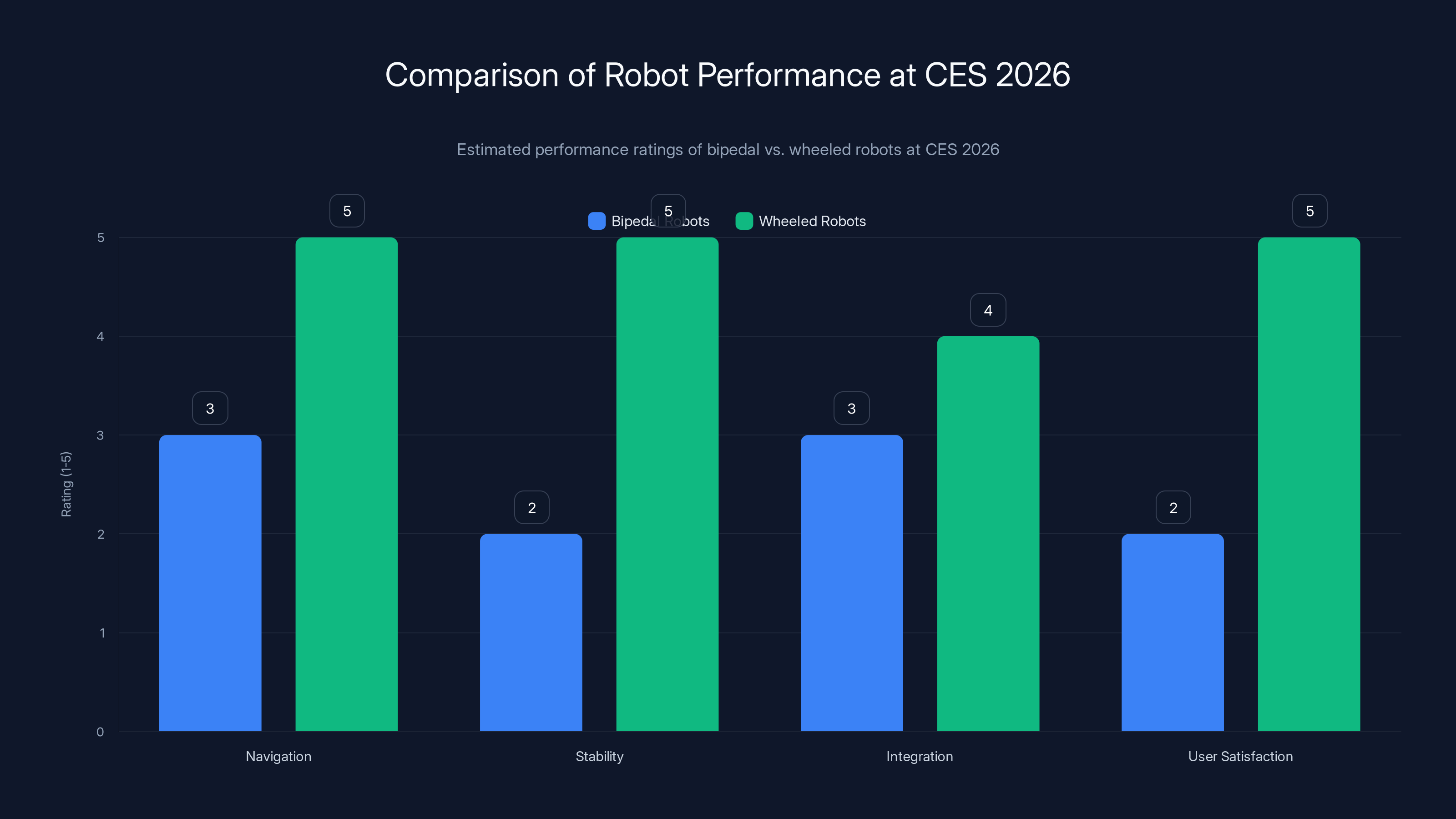 Comparison of Robot Performance at CES 2026