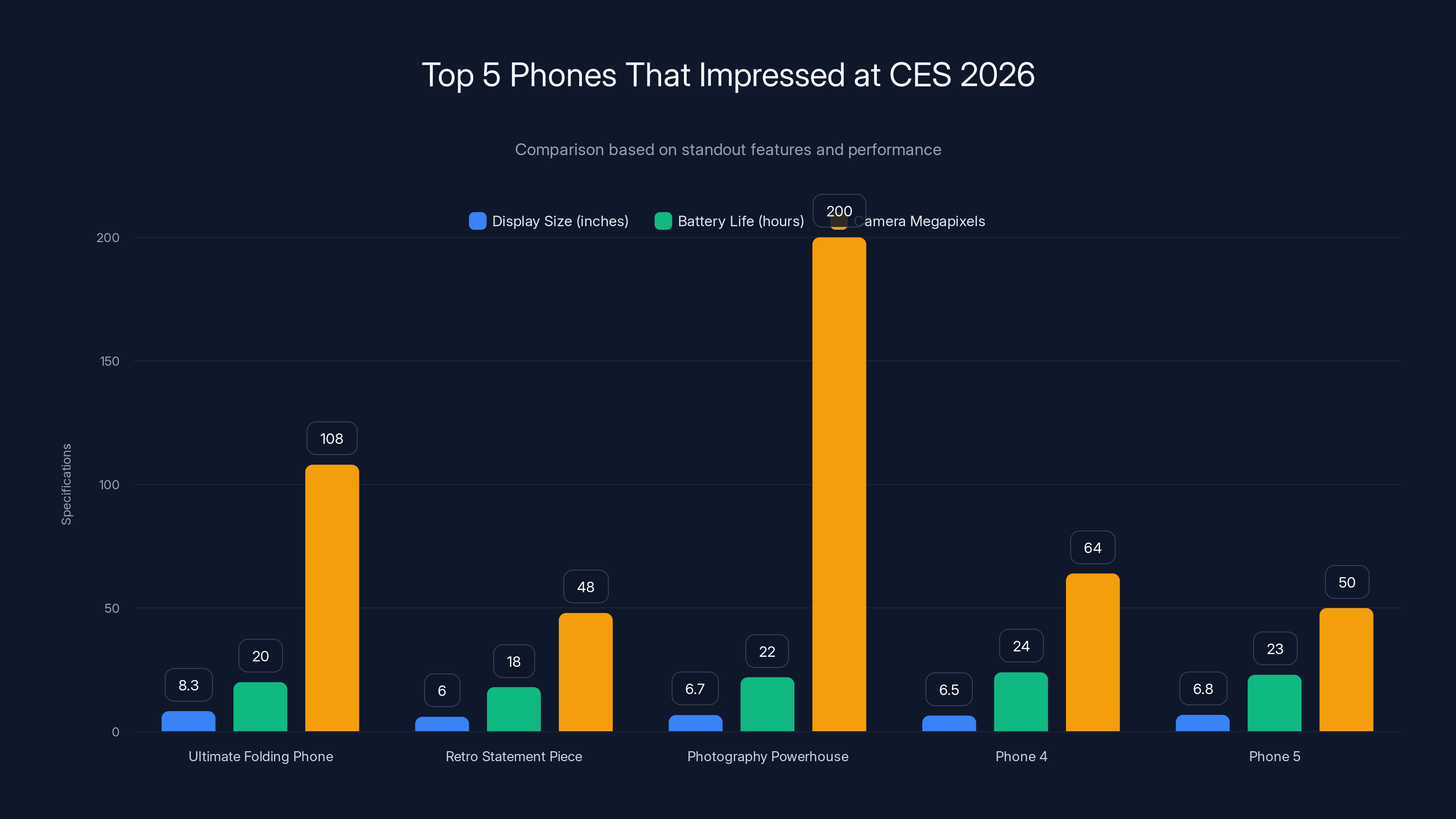 Top 5 Phones That Impressed at CES 2026