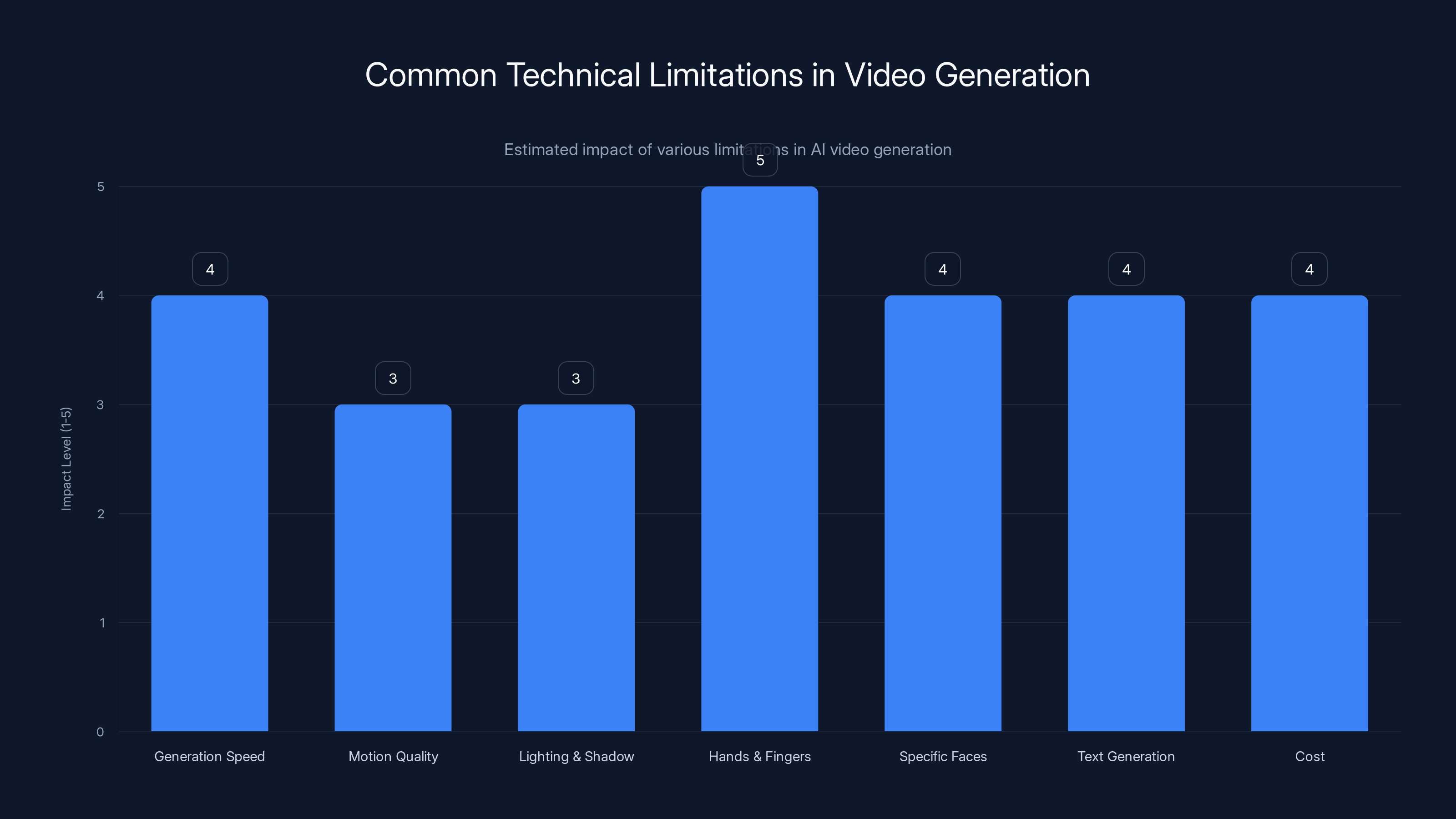Common Technical Limitations in Video Generation