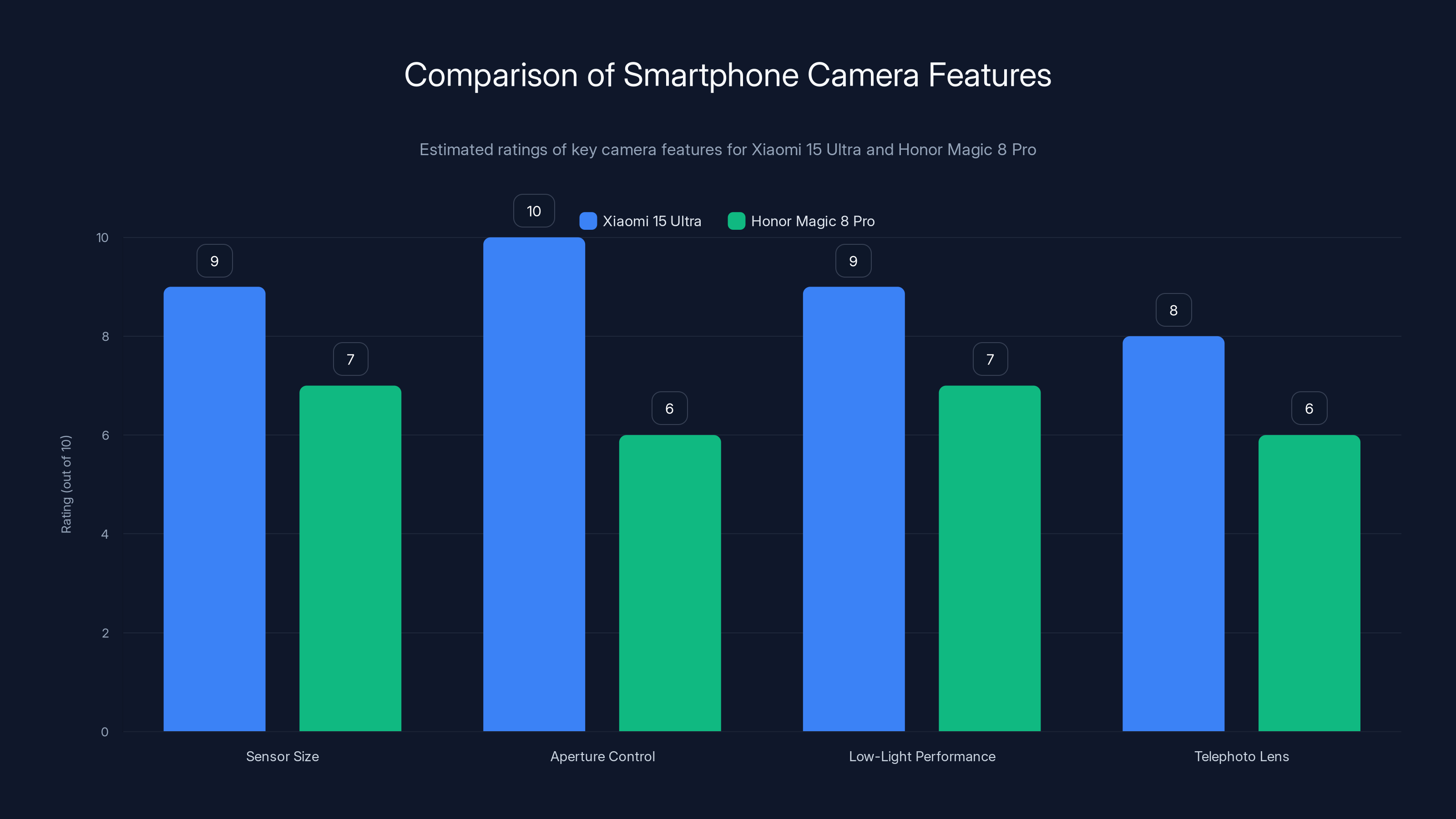 Comparison of Smartphone Camera Features