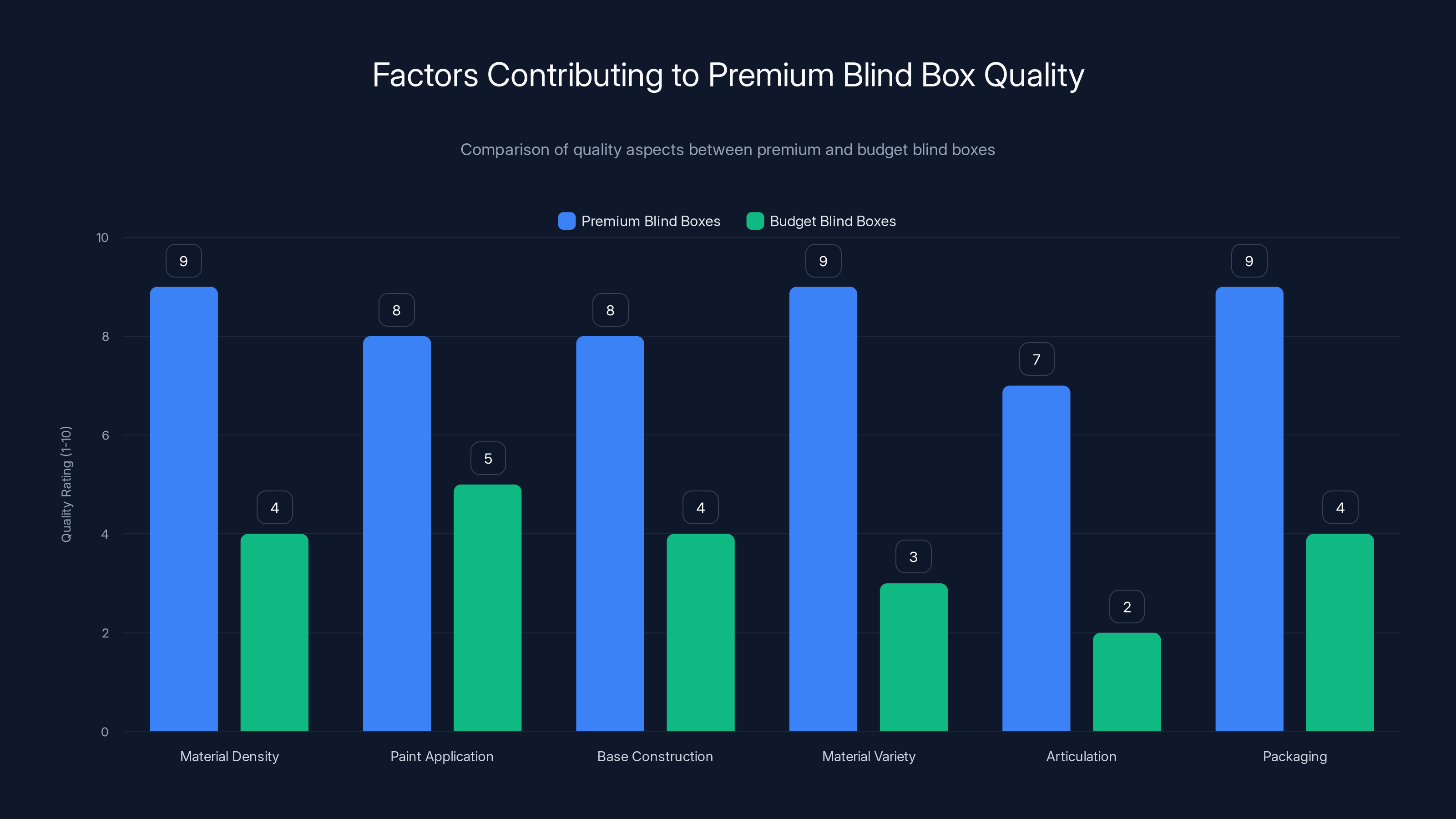 Factors Contributing to Premium Blind Box Quality