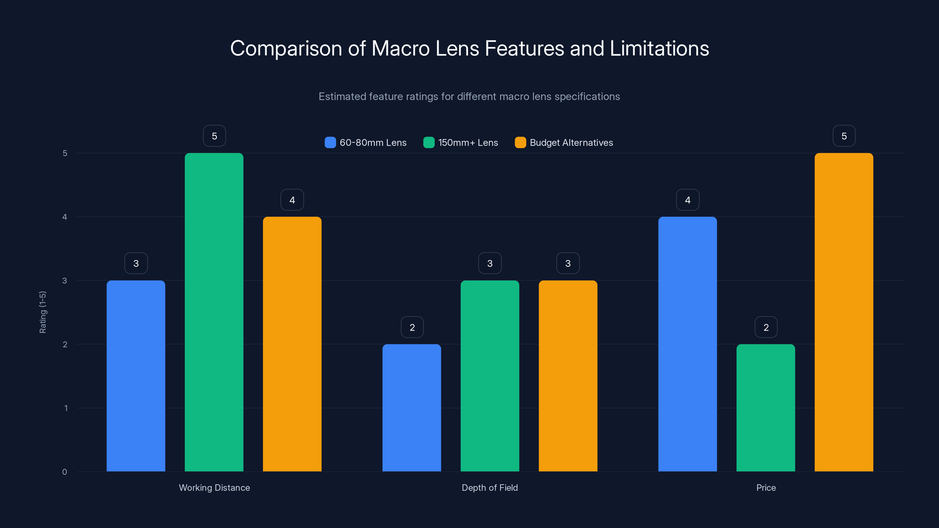 Comparison of Macro Lens Features and Limitations