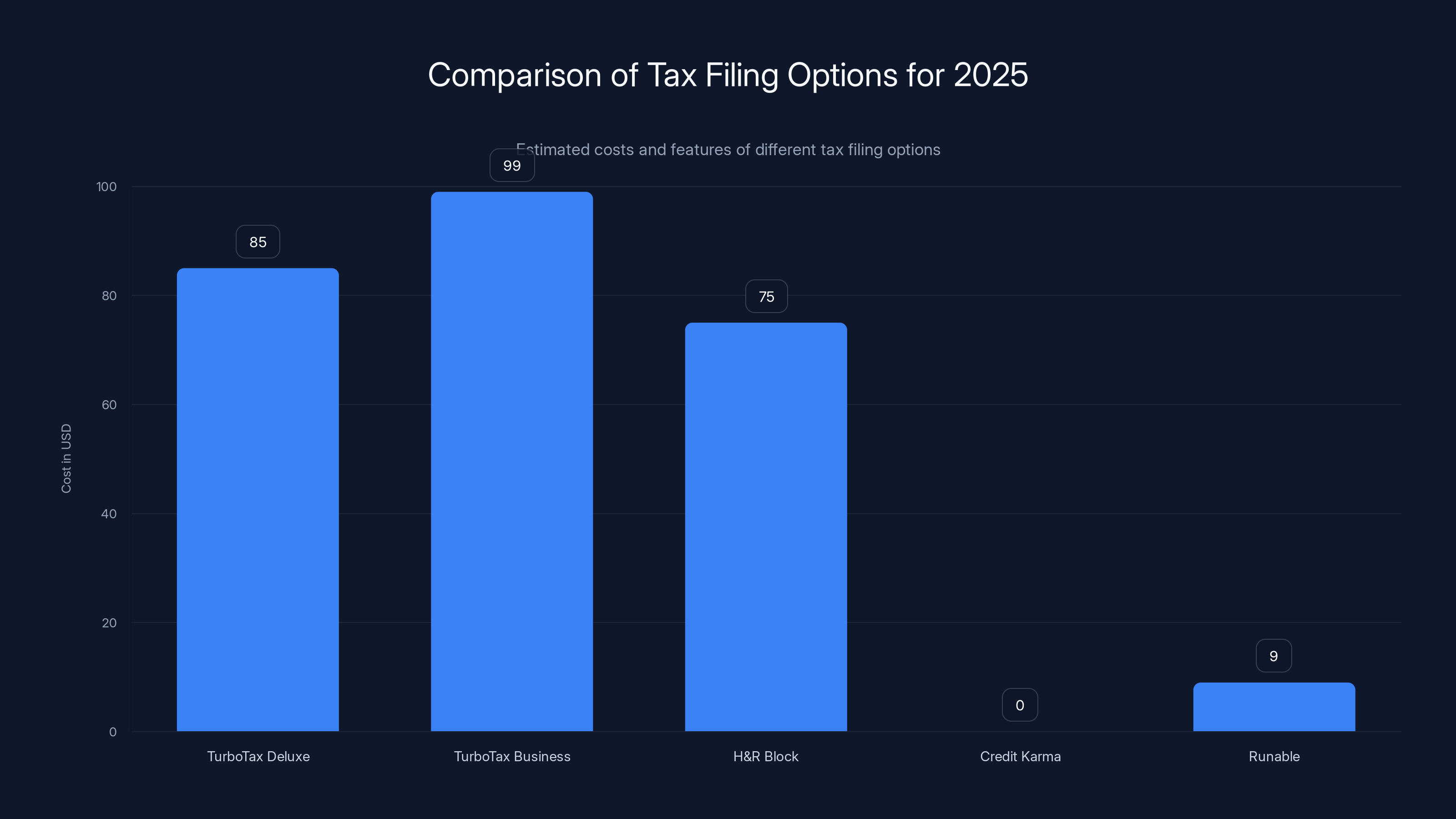 Comparison of Tax Filing Options for 2025