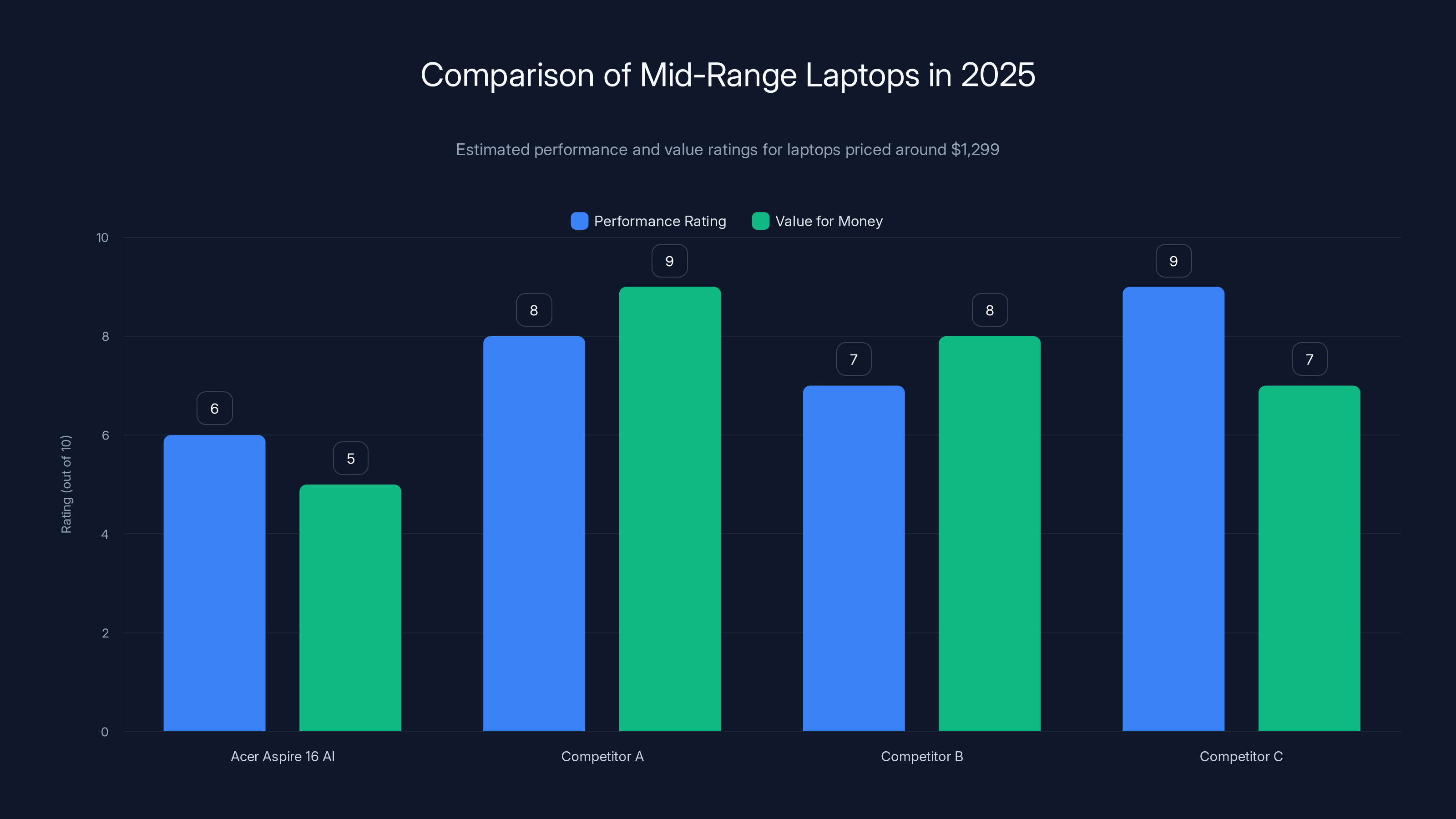 Comparison of Mid-Range Laptops in 2025