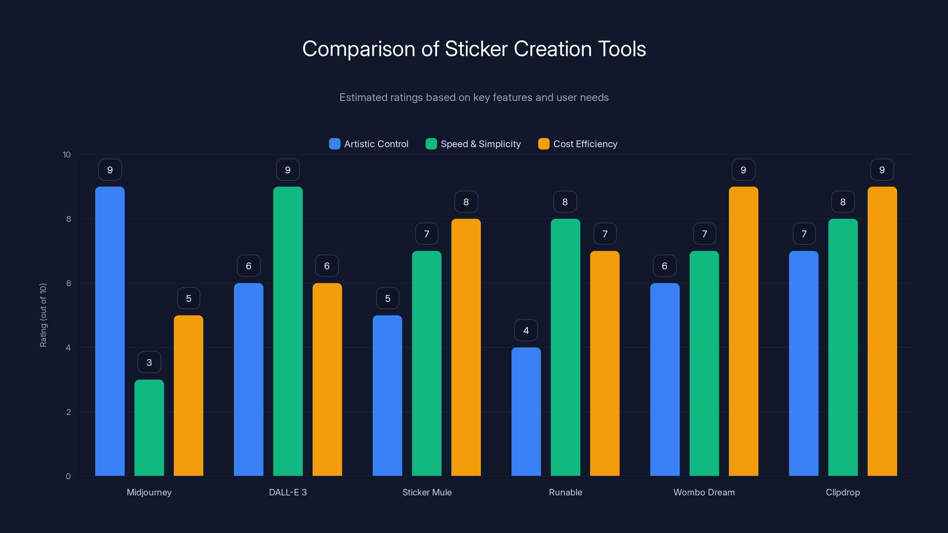 Comparison of Sticker Creation Tools