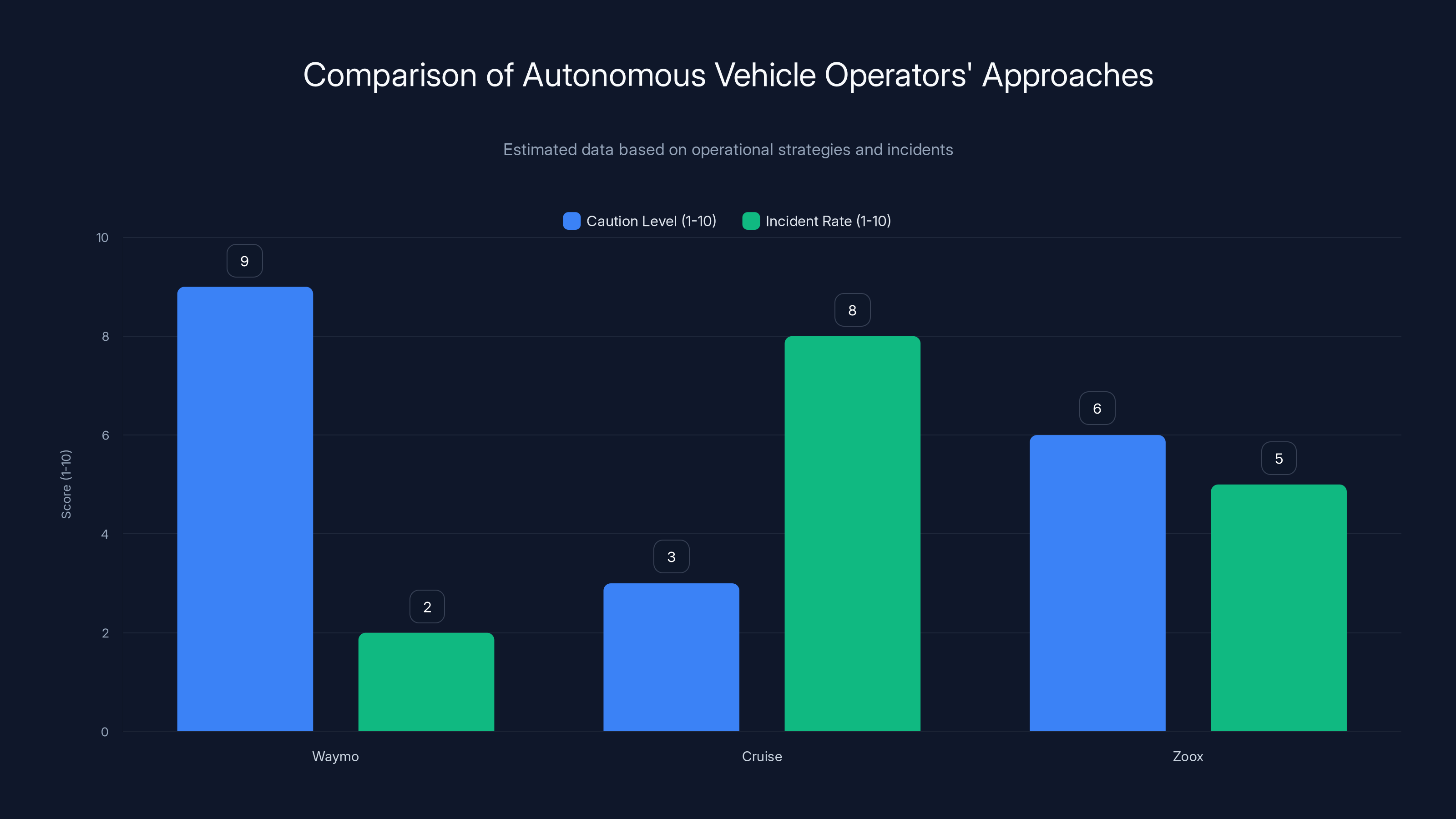 Comparison of Autonomous Vehicle Operators' Approaches