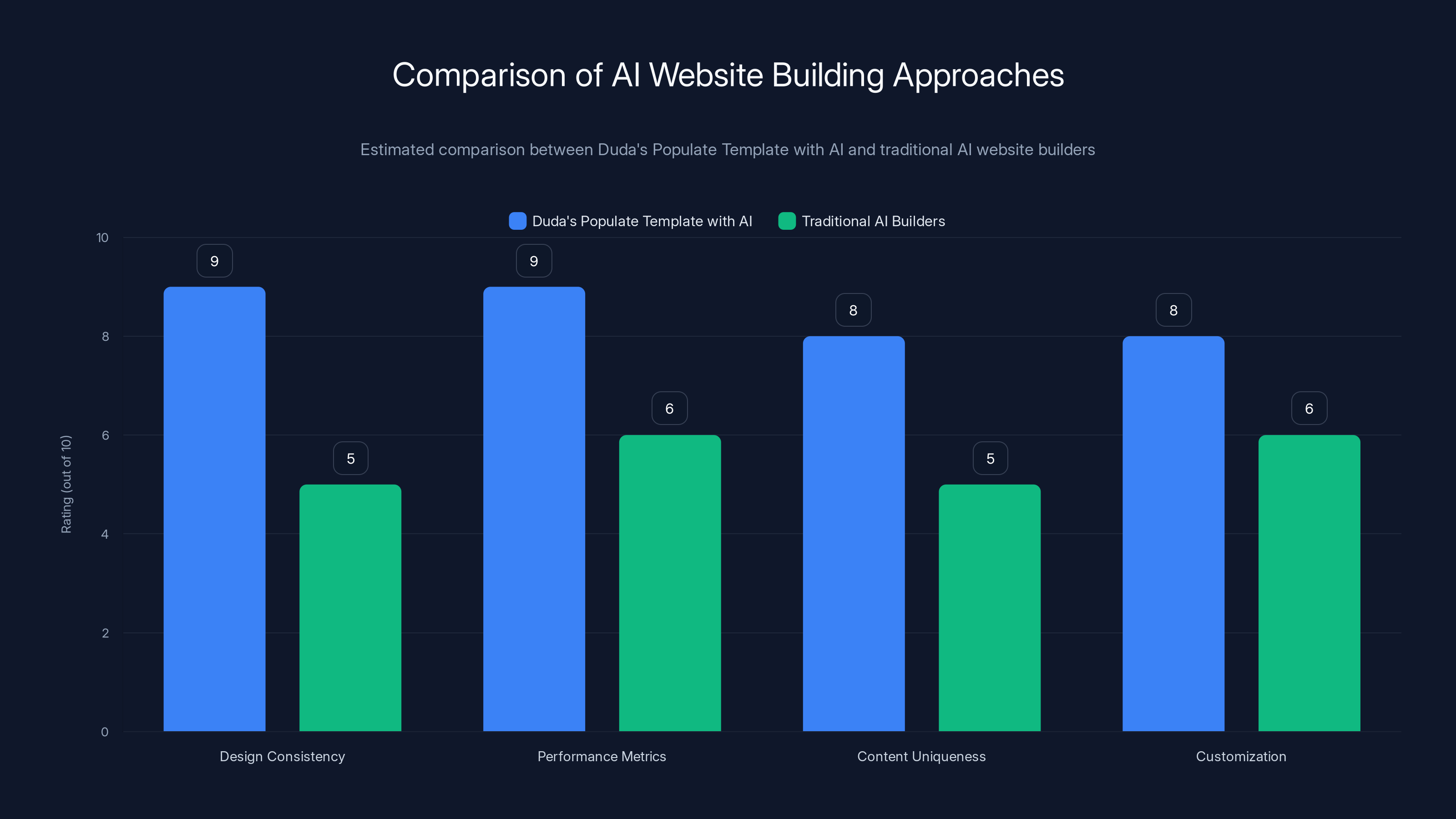 Comparison of AI Website Building Approaches