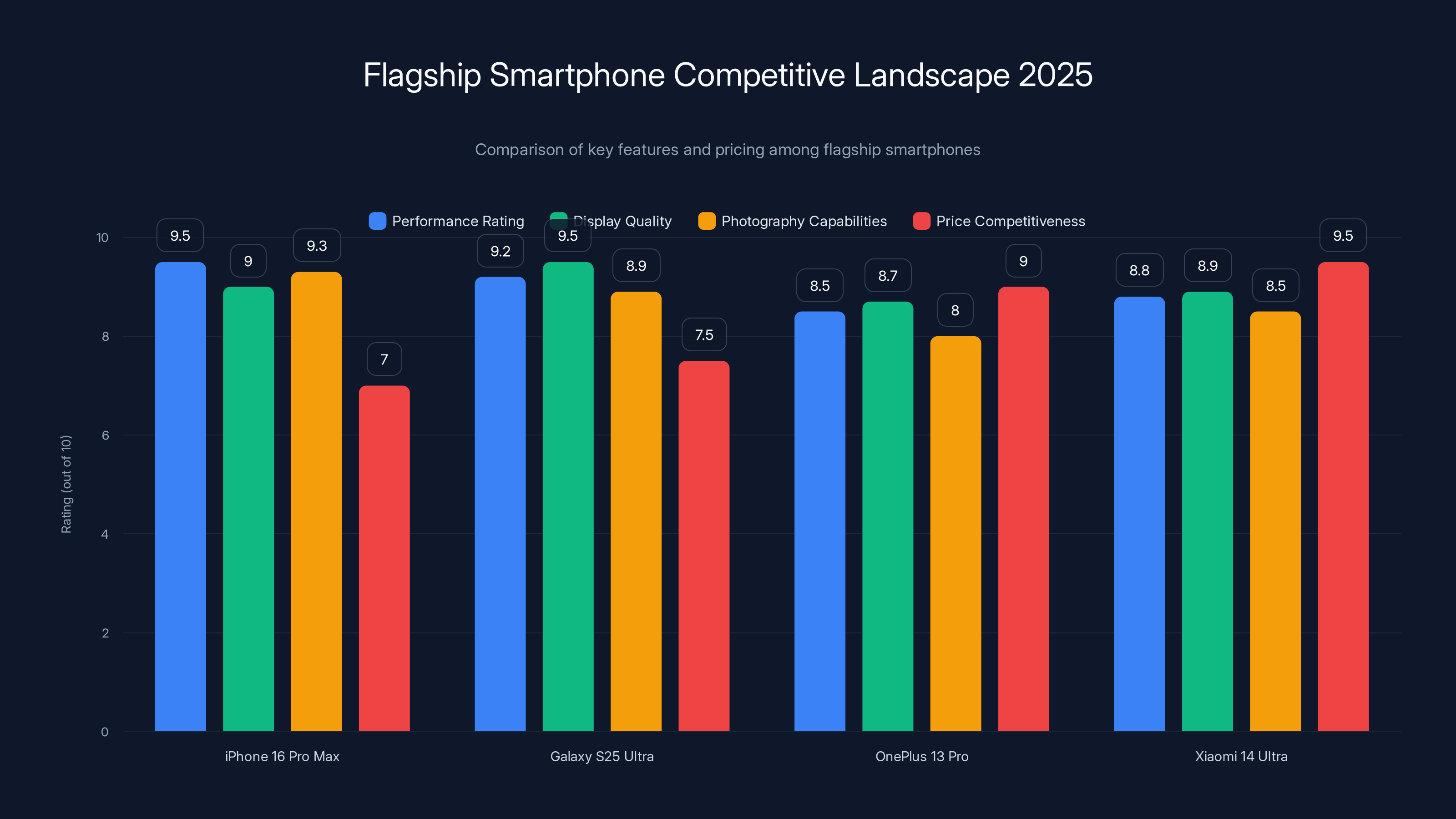 Flagship Smartphone Competitive Landscape 2025