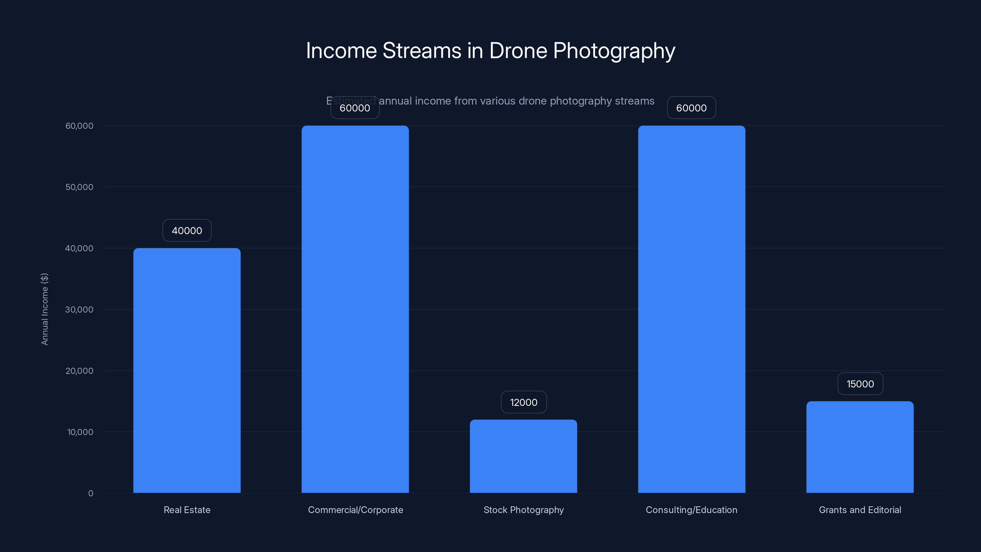 Income Streams in Drone Photography