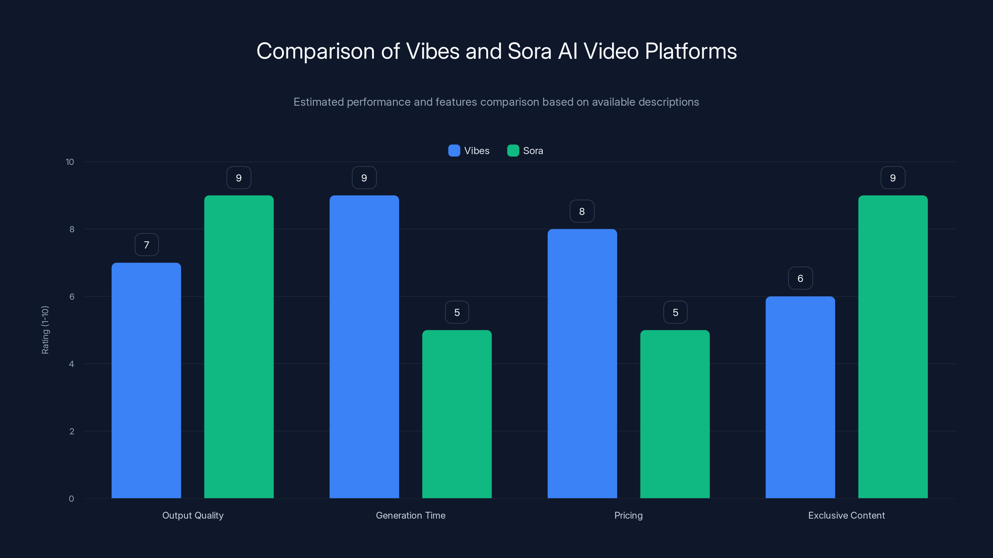Comparison of Vibes and Sora AI Video Platforms