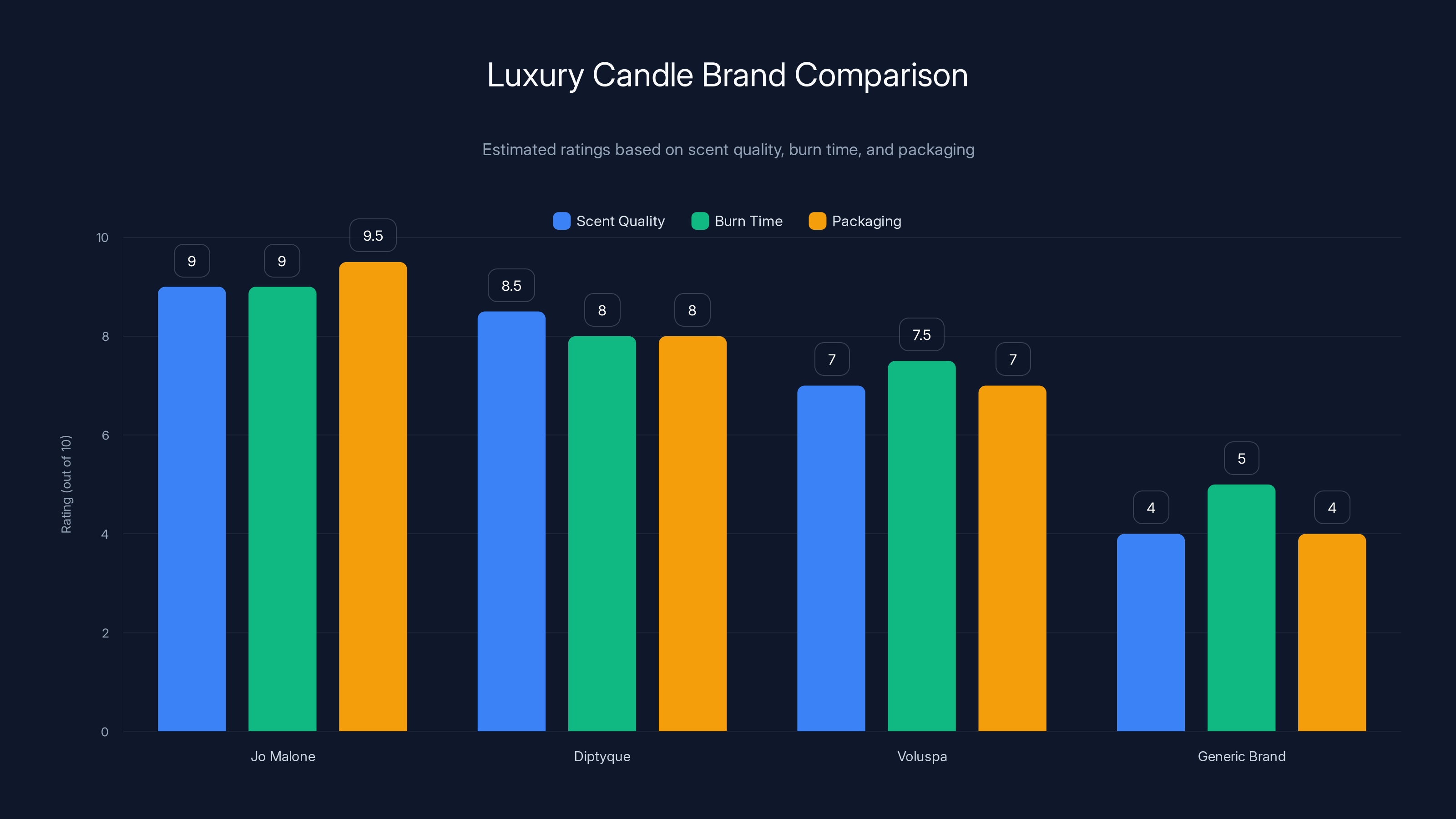Luxury Candle Brand Comparison