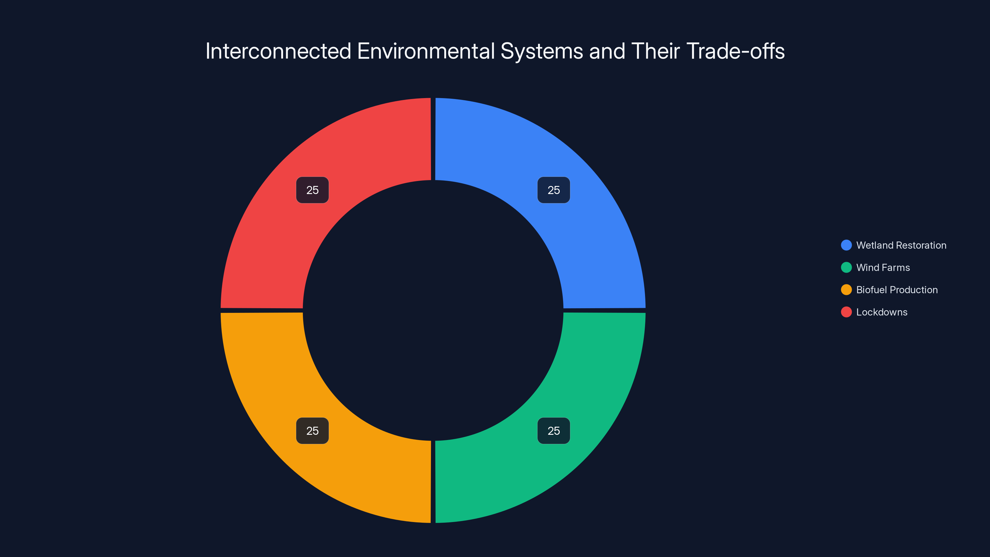 Interconnected Environmental Systems and Their Trade-offs