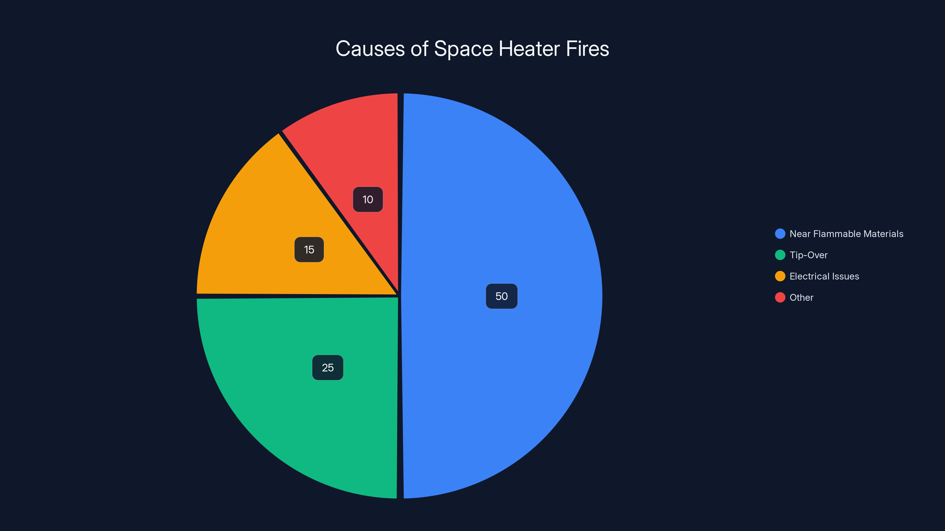 Causes of Space Heater Fires