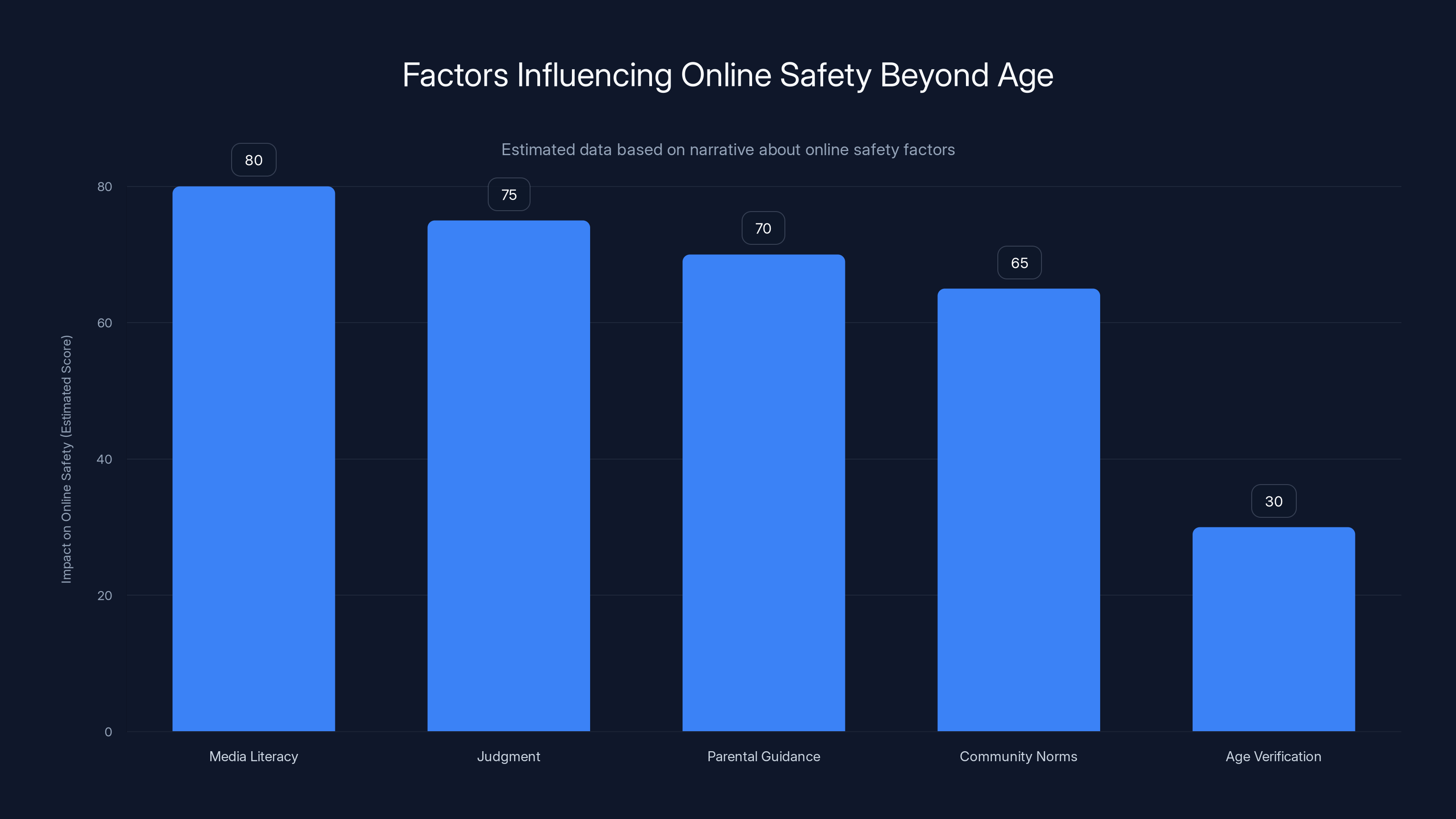 Factors Influencing Online Safety Beyond Age