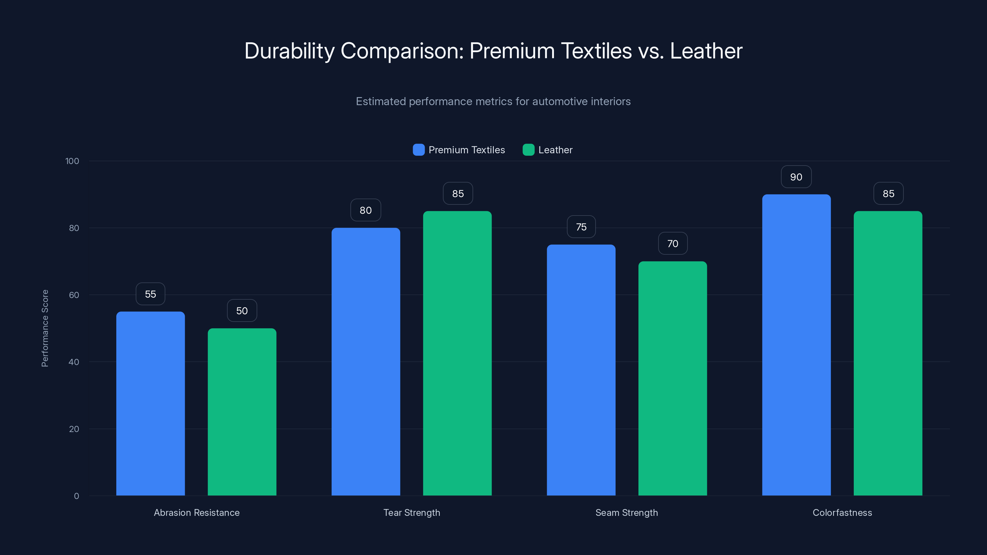 Durability Comparison: Premium Textiles vs. Leather