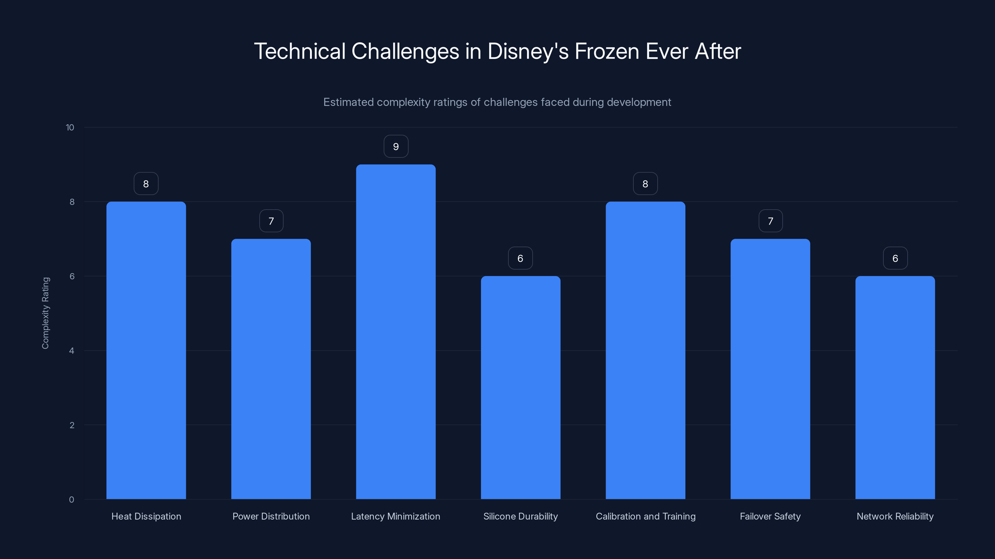 Technical Challenges in Disney's Frozen Ever After