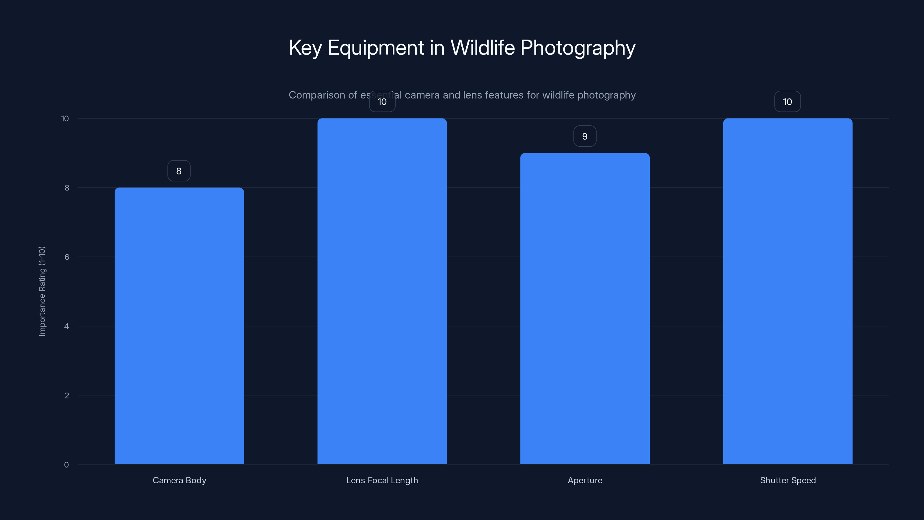 Key Equipment in Wildlife Photography