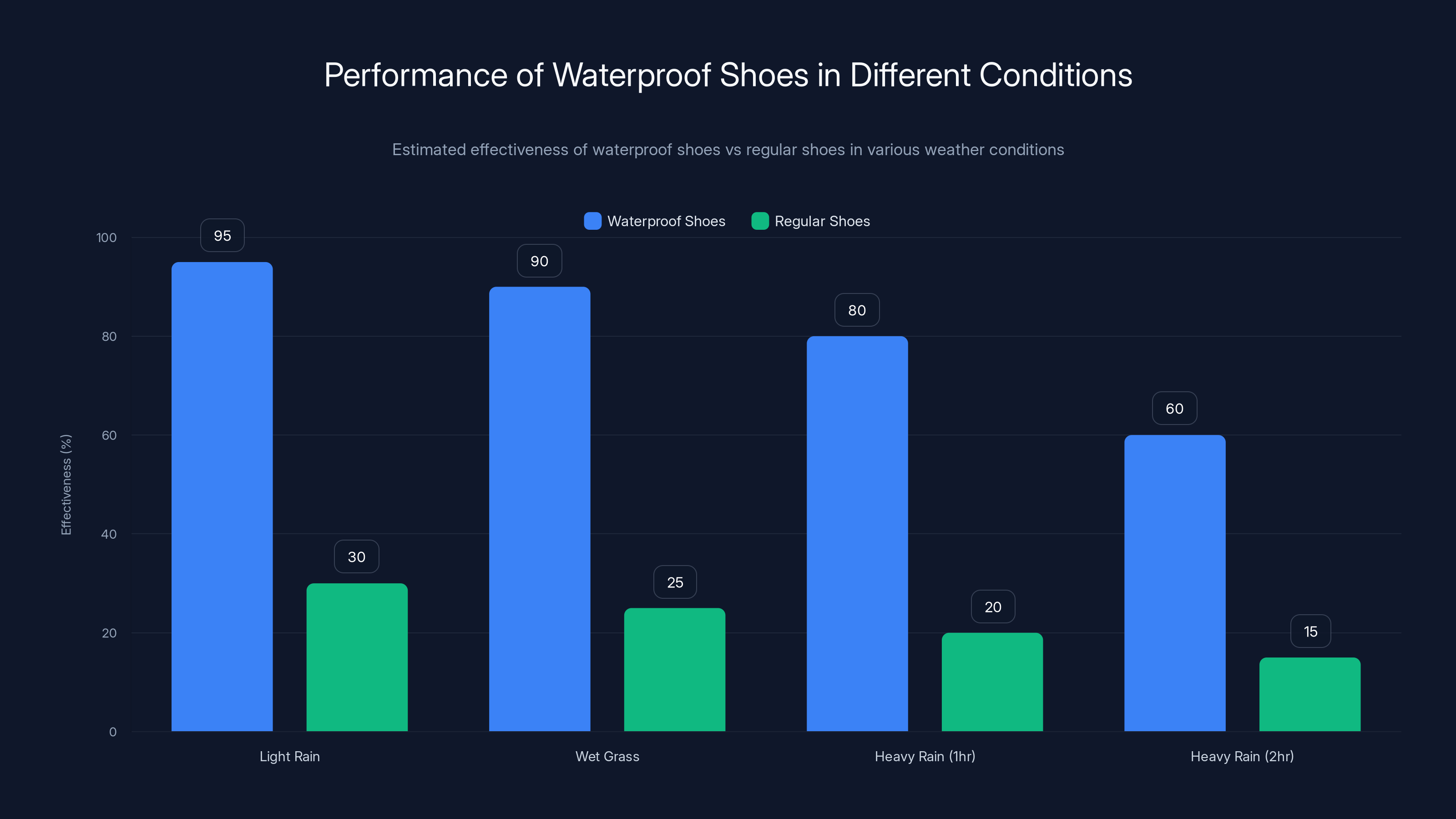 Performance of Waterproof Shoes in Different Conditions