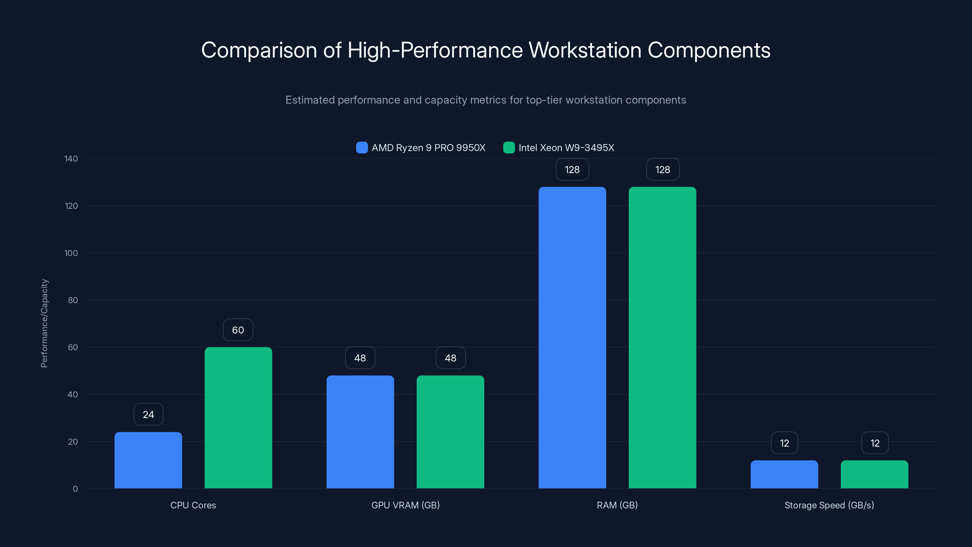 Comparison of High-Performance Workstation Components