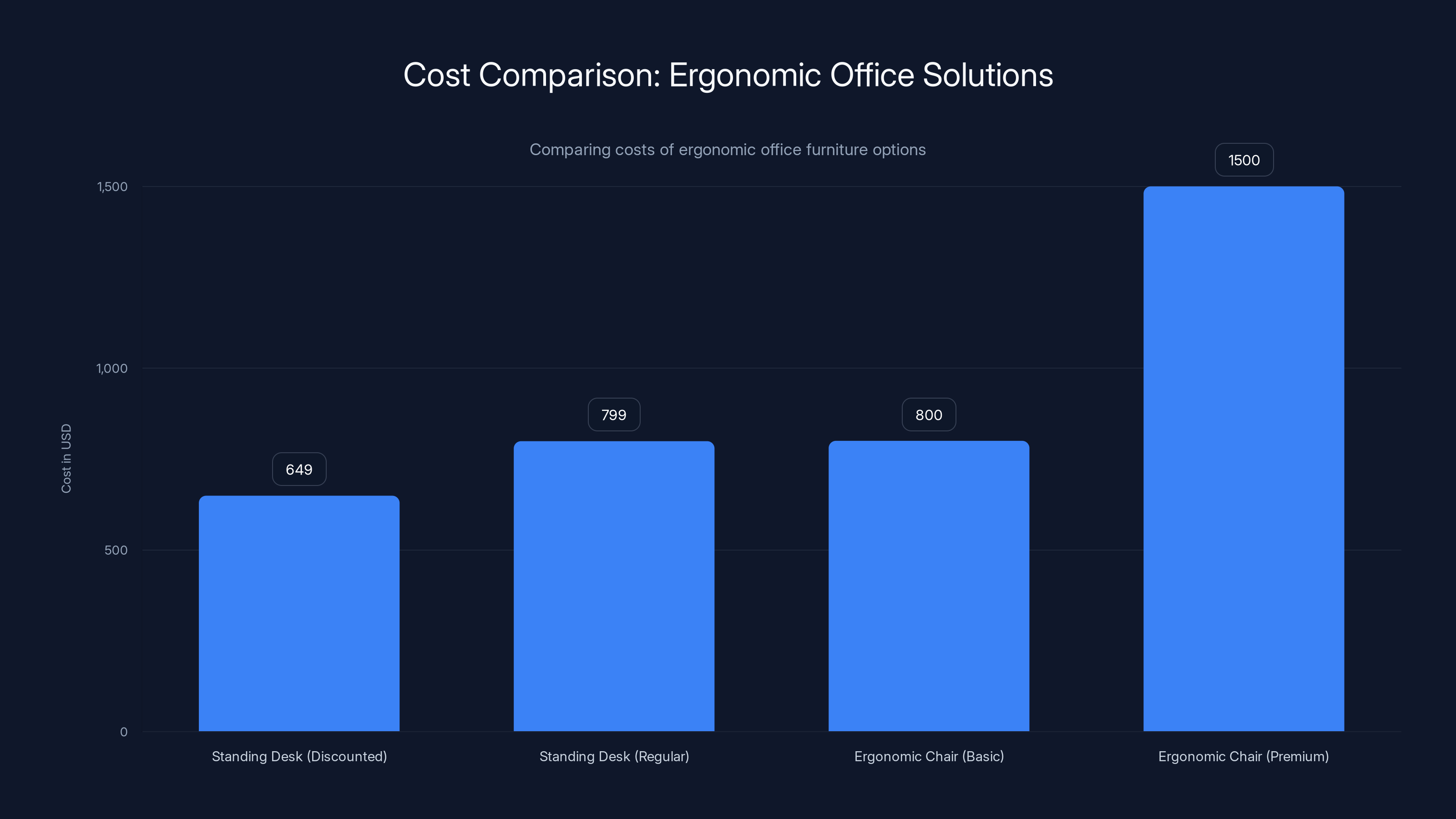 Cost Comparison: Ergonomic Office Solutions