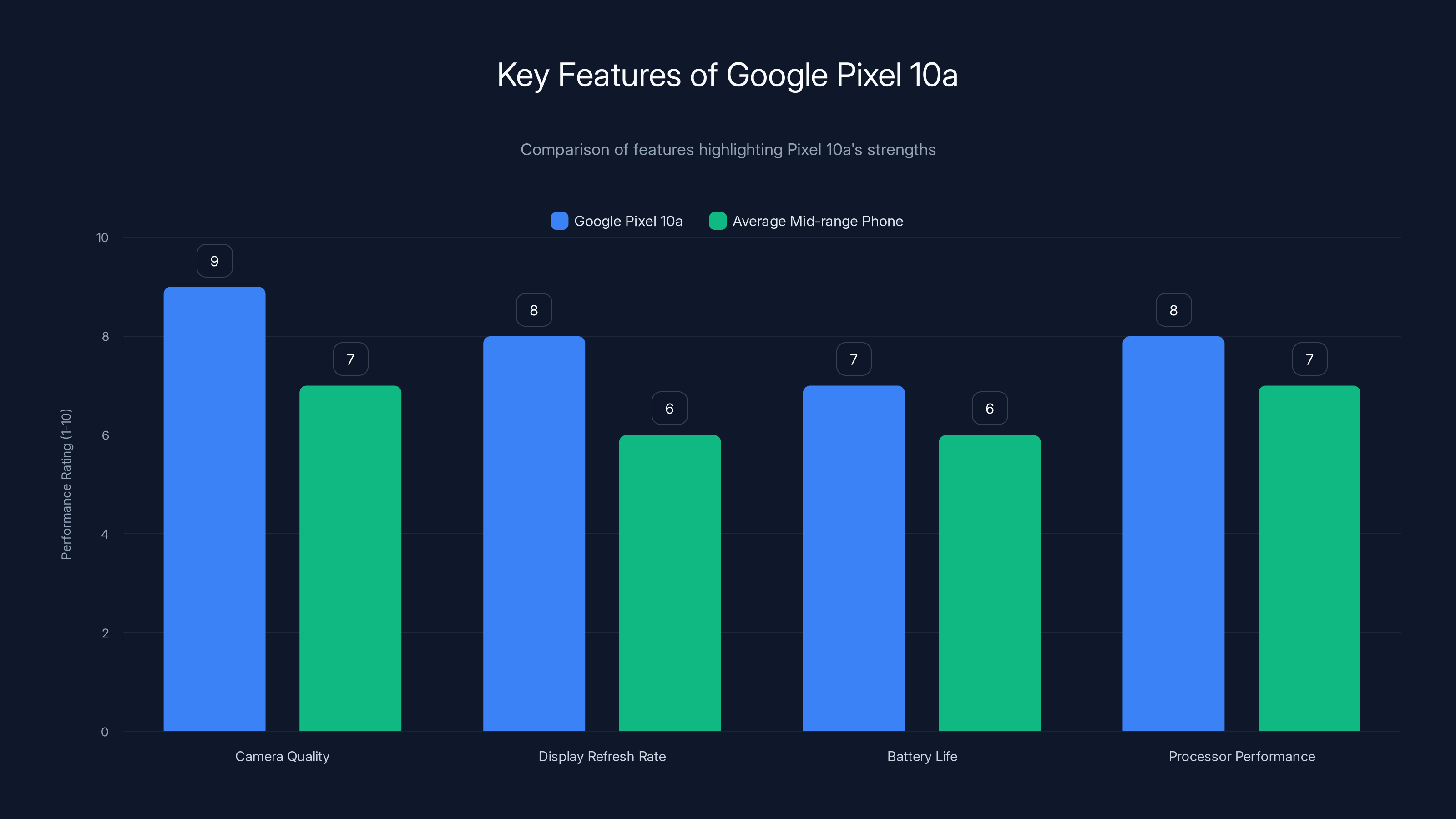 Key Features of Google Pixel 10a