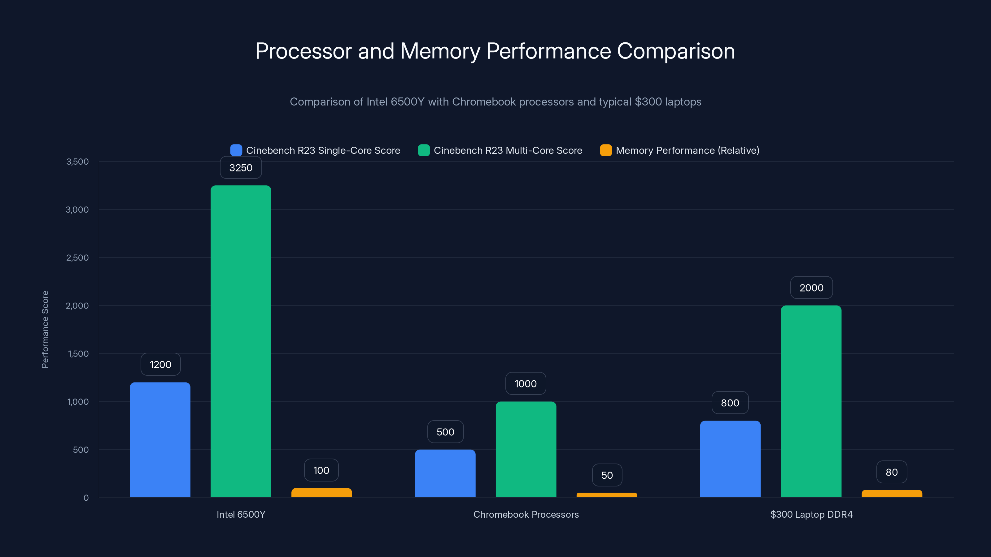Processor and Memory Performance Comparison