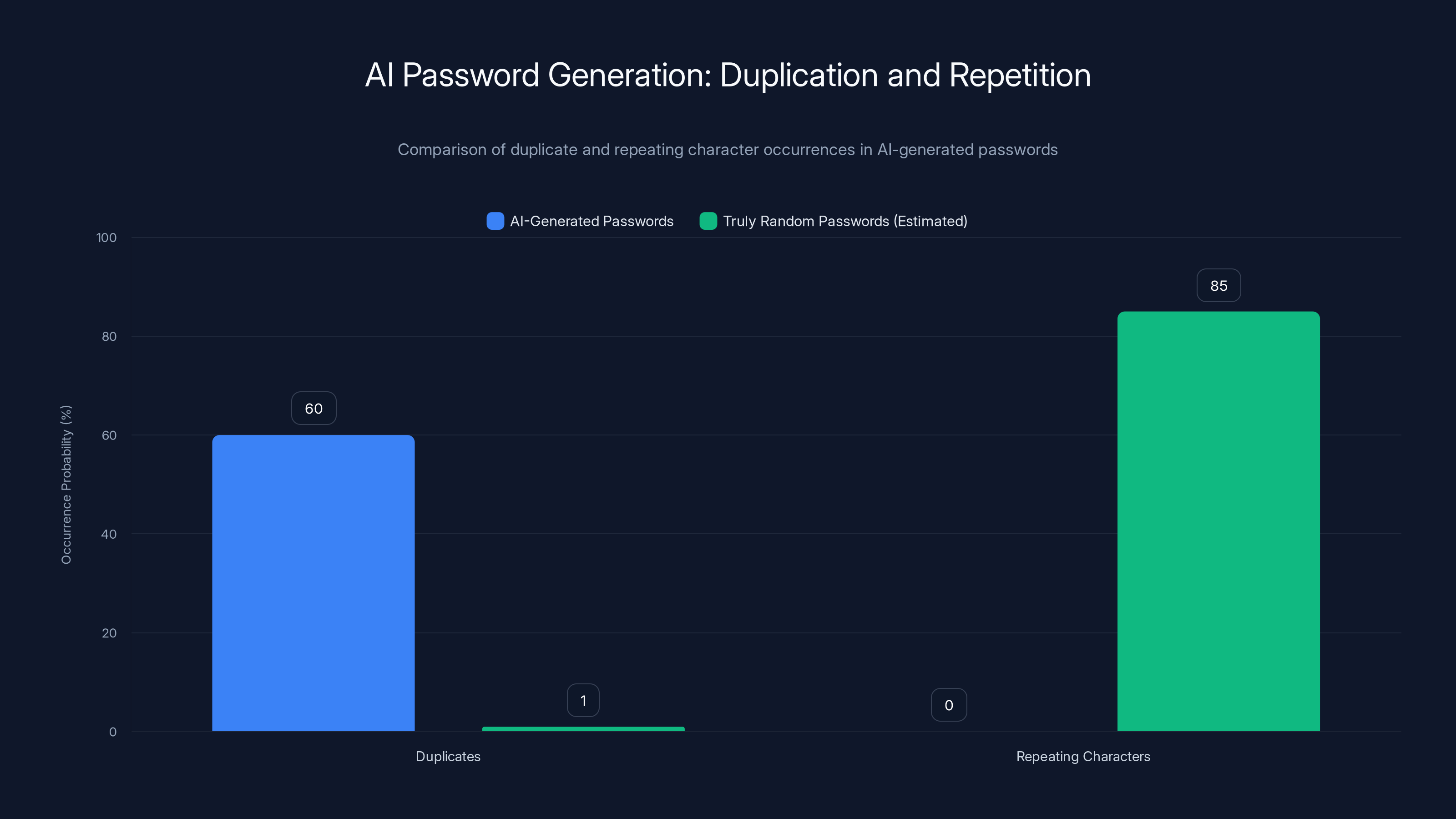 AI Password Generation: Duplication and Repetition