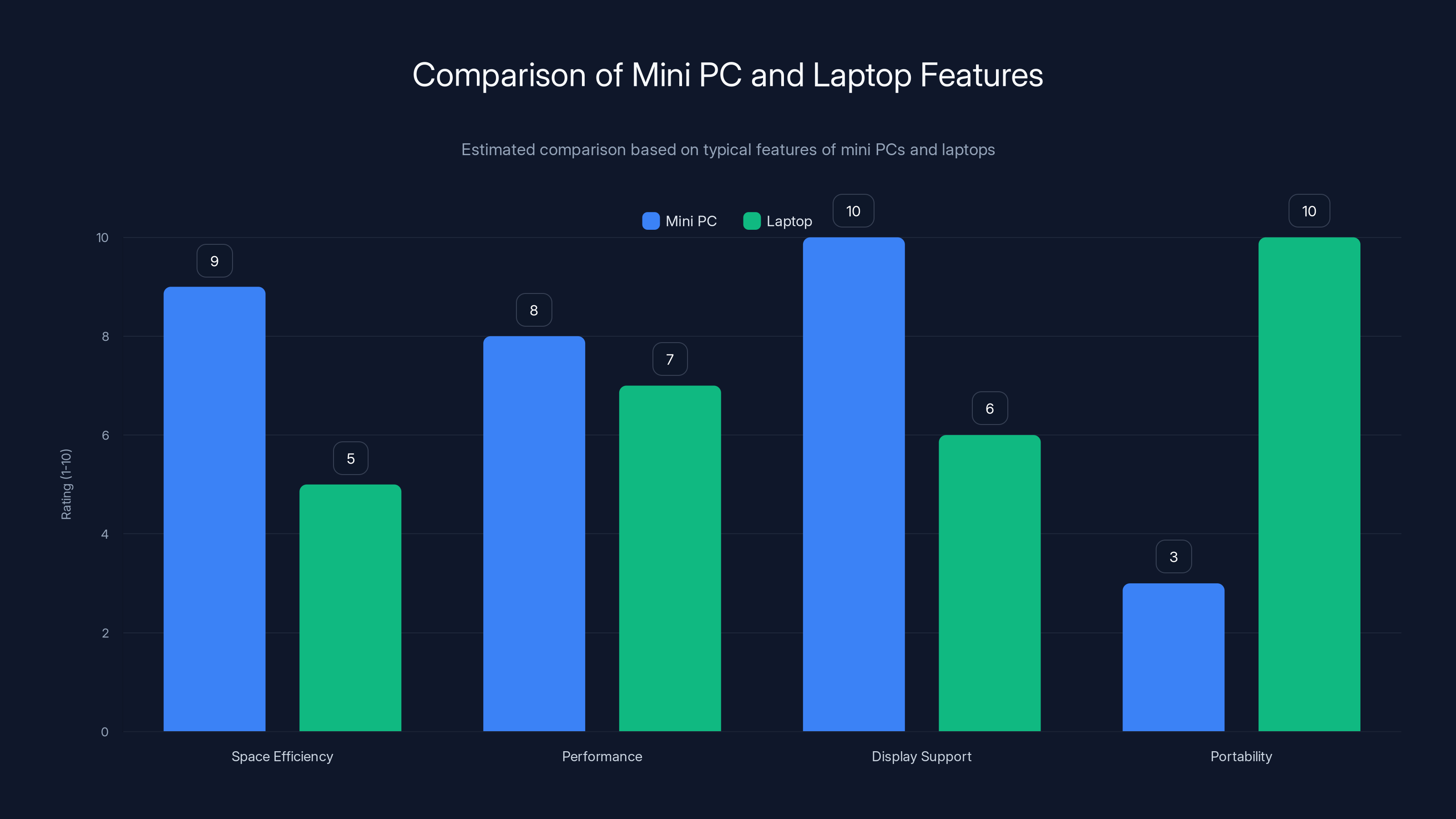 Comparison of Mini PC and Laptop Features