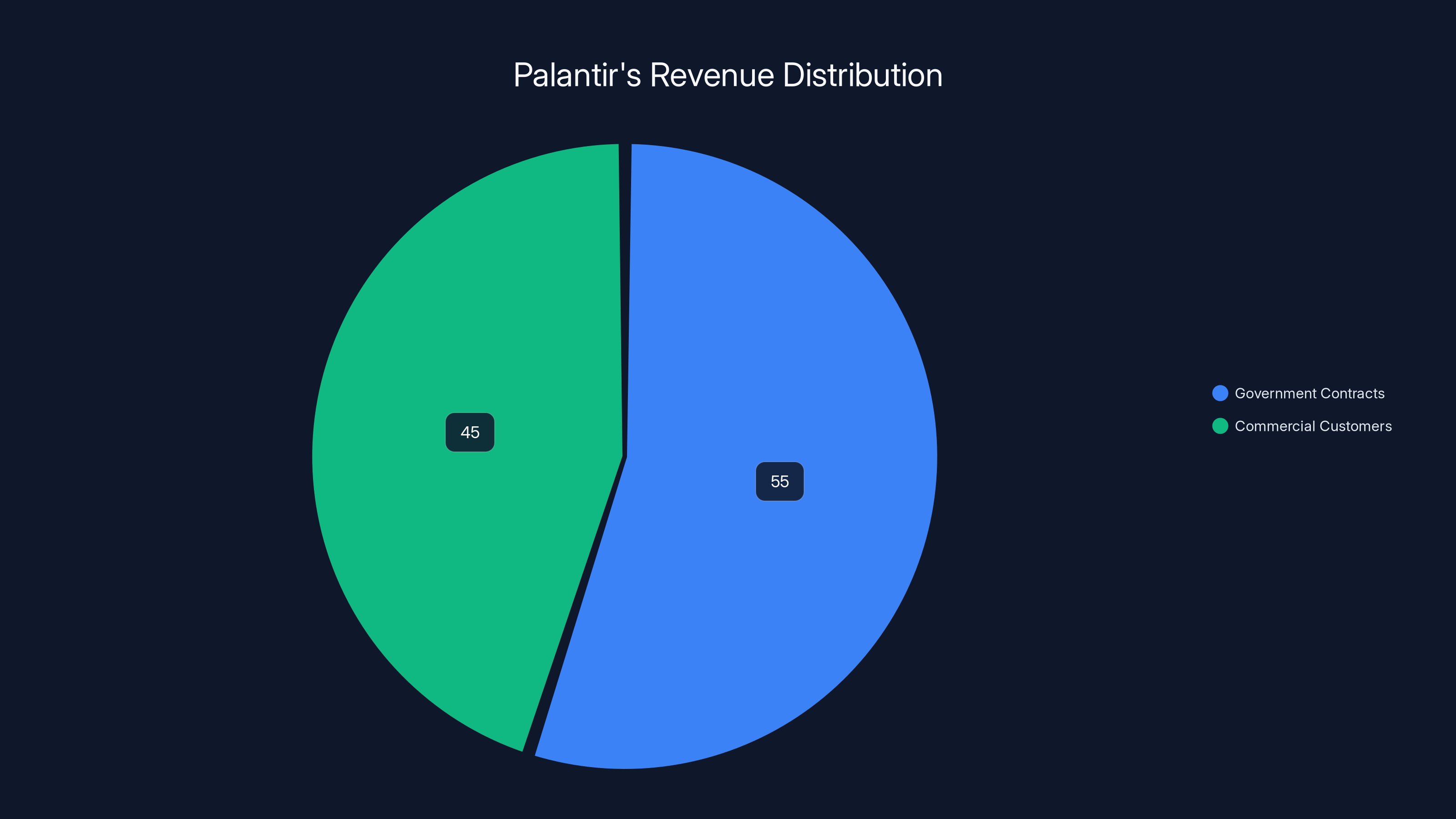 Palantir's Revenue Distribution