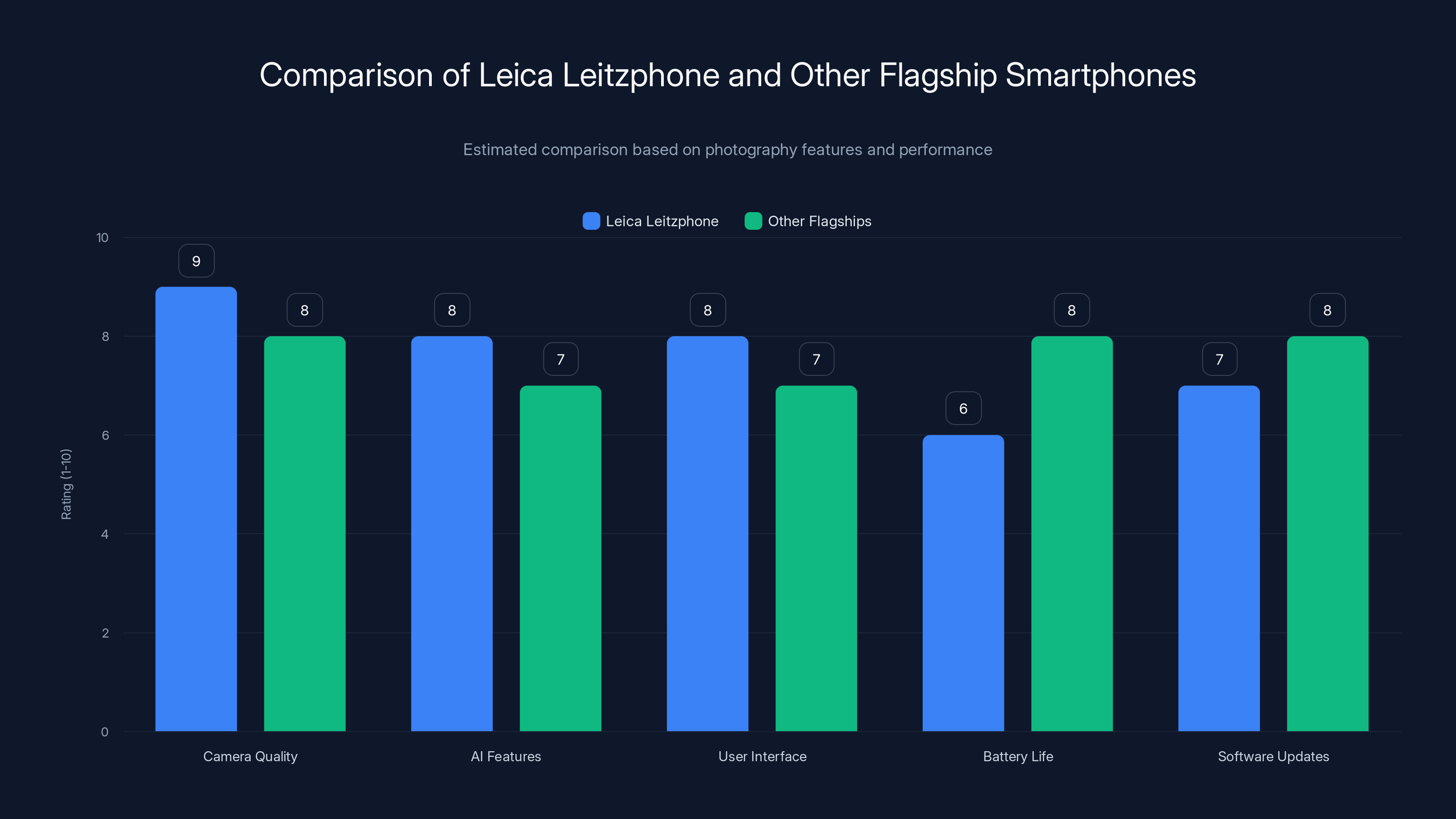 Comparison of Leica Leitzphone and Other Flagship Smartphones