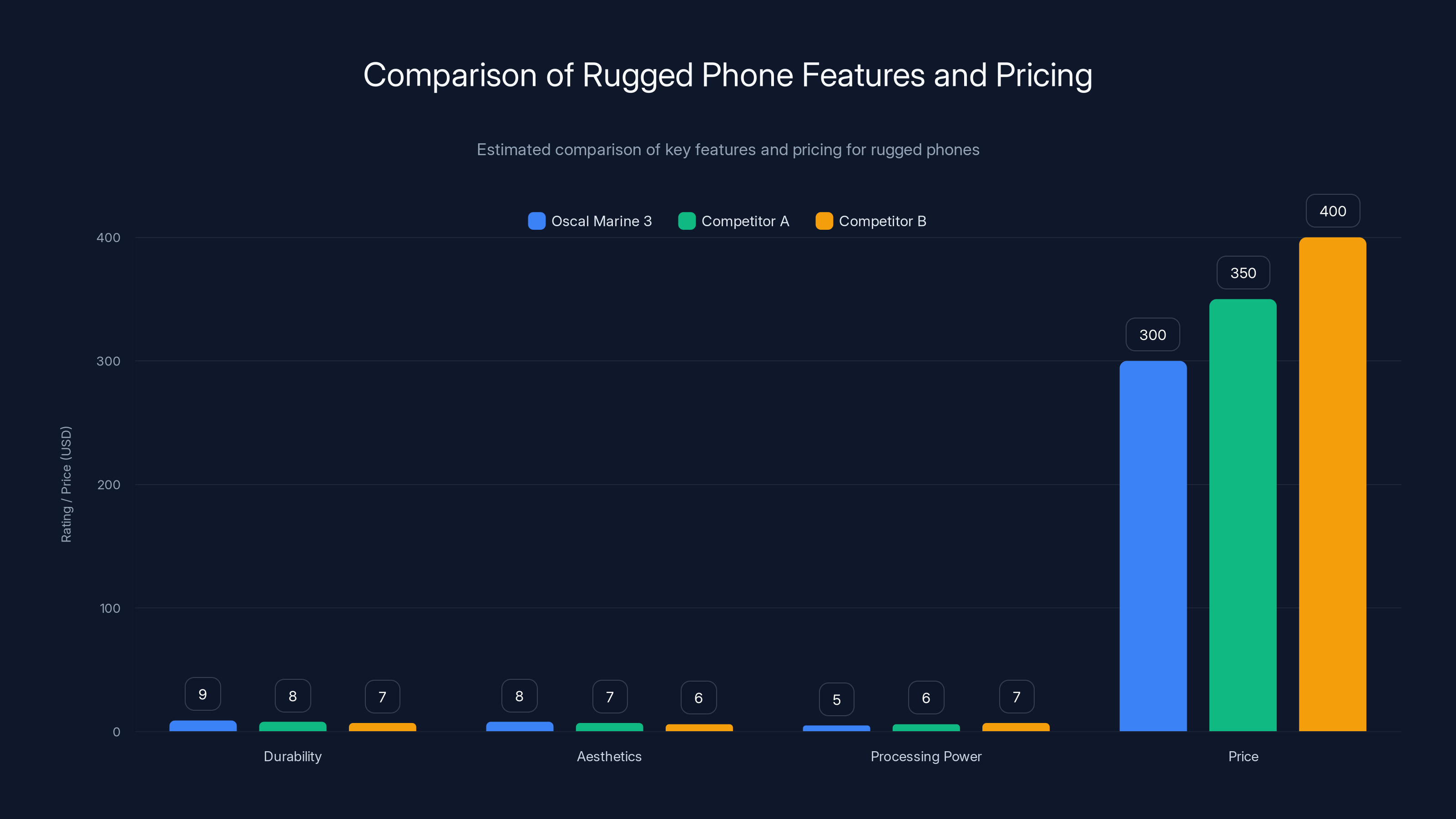 Comparison of Rugged Phone Features and Pricing