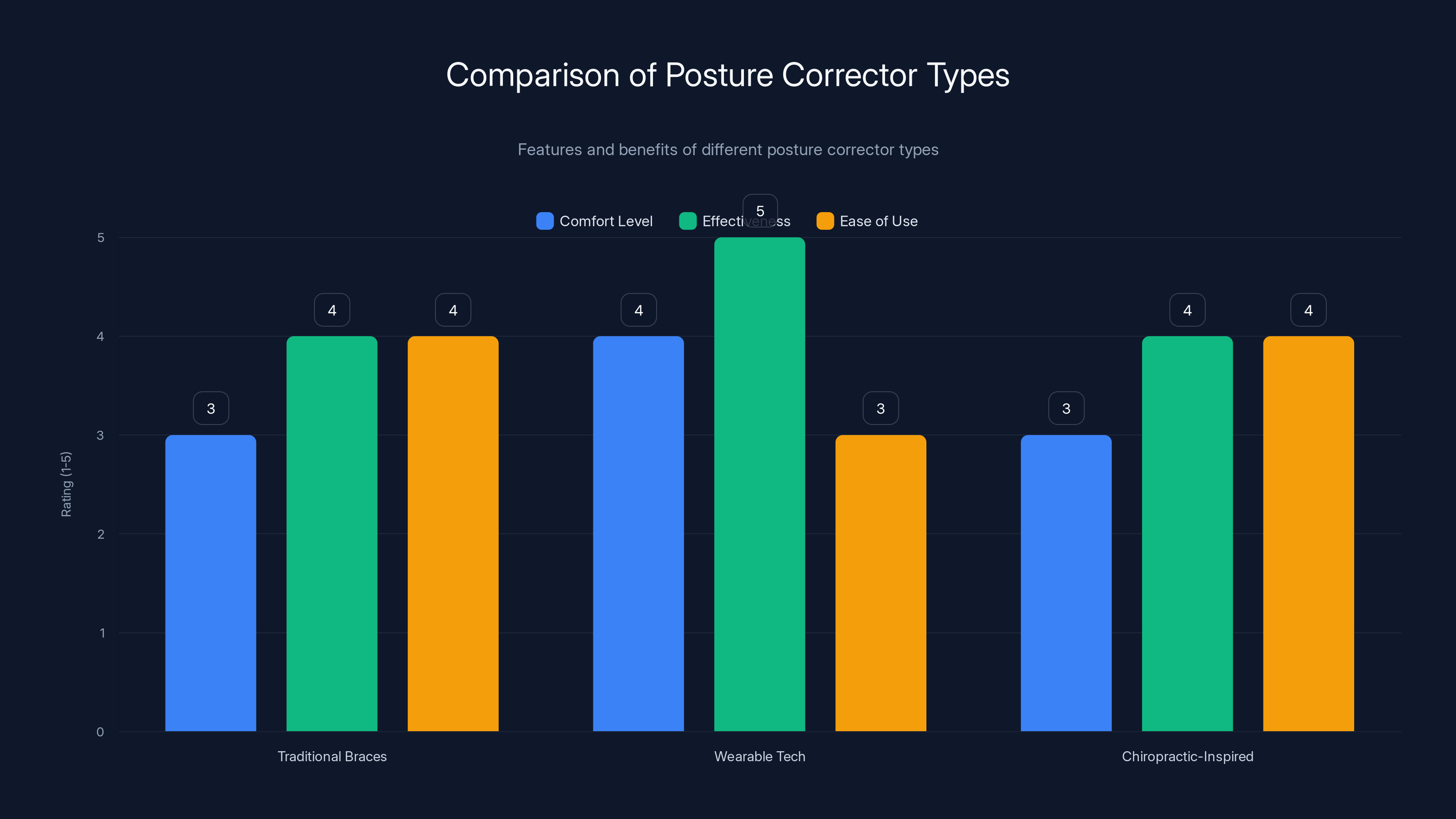 Comparison of Posture Corrector Types