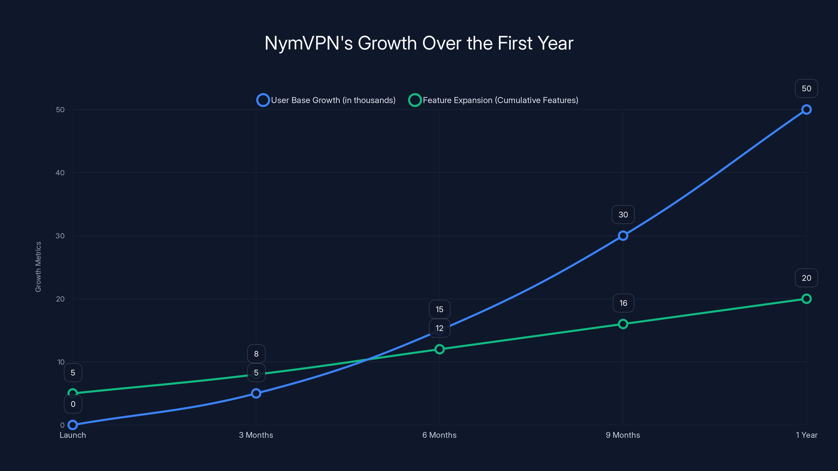 NymVPN's Growth Over the First Year