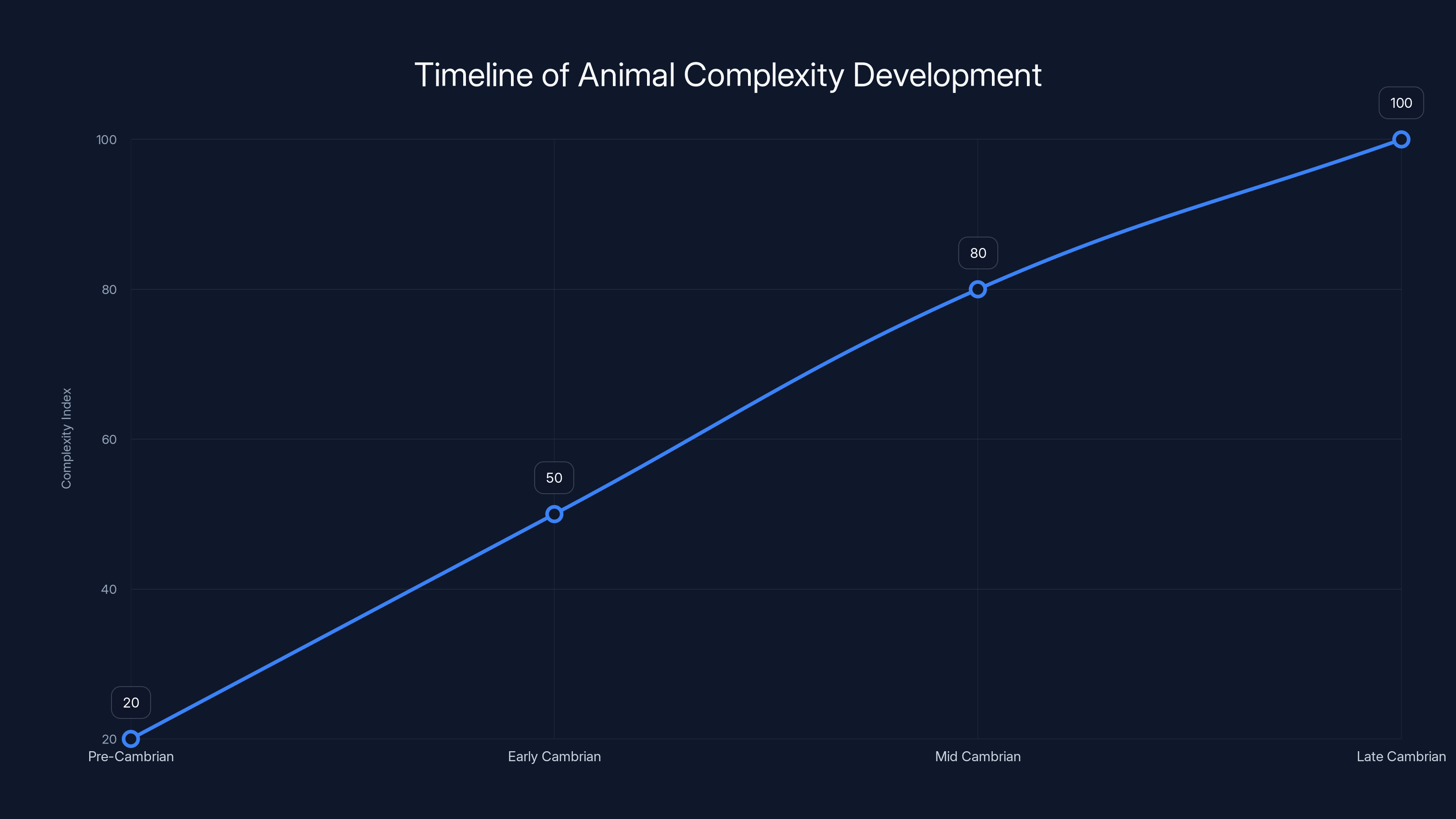 Timeline of Animal Complexity Development