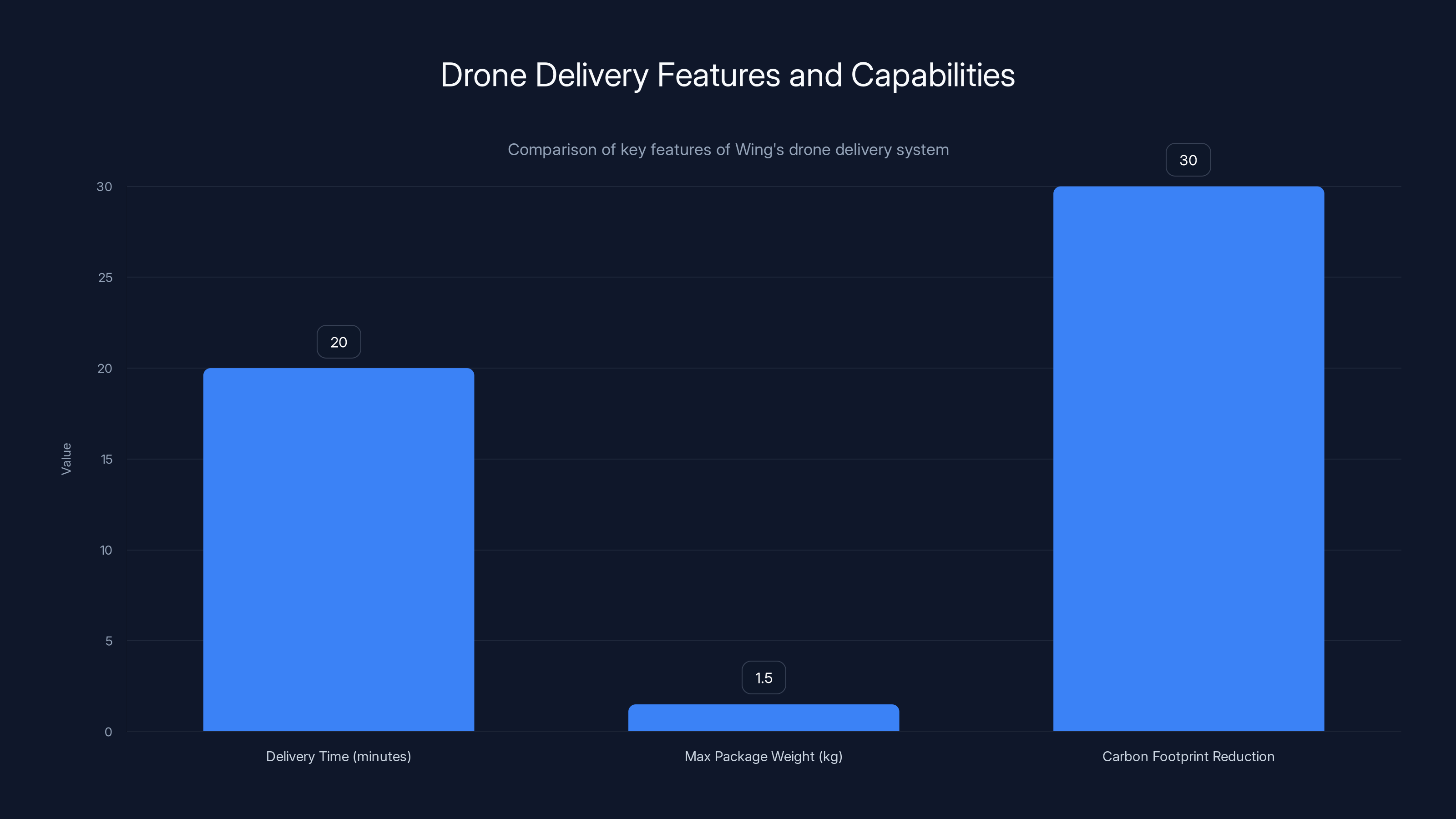 Drone Delivery Features and Capabilities