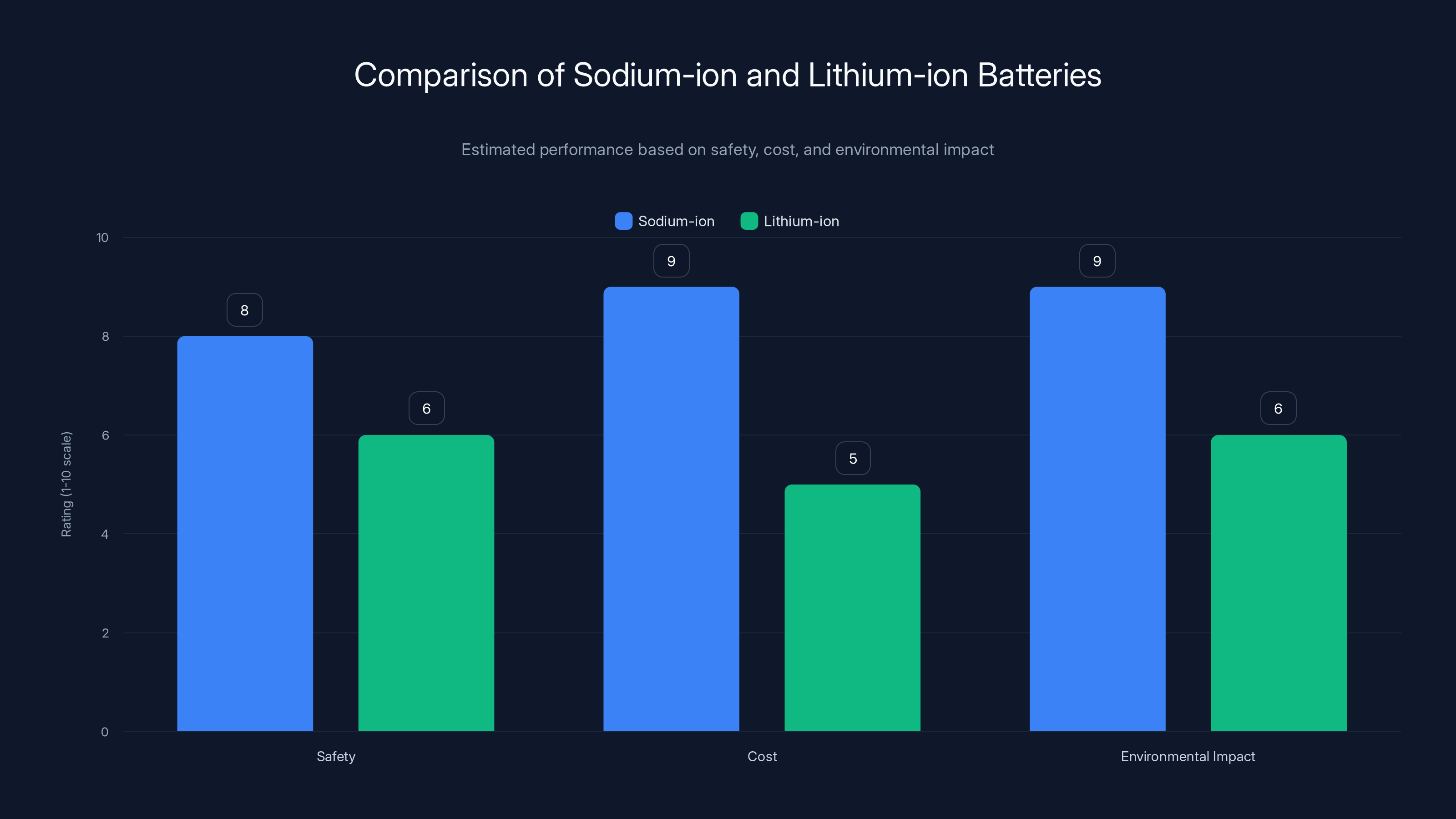 Comparison of Sodium-ion and Lithium-ion Batteries