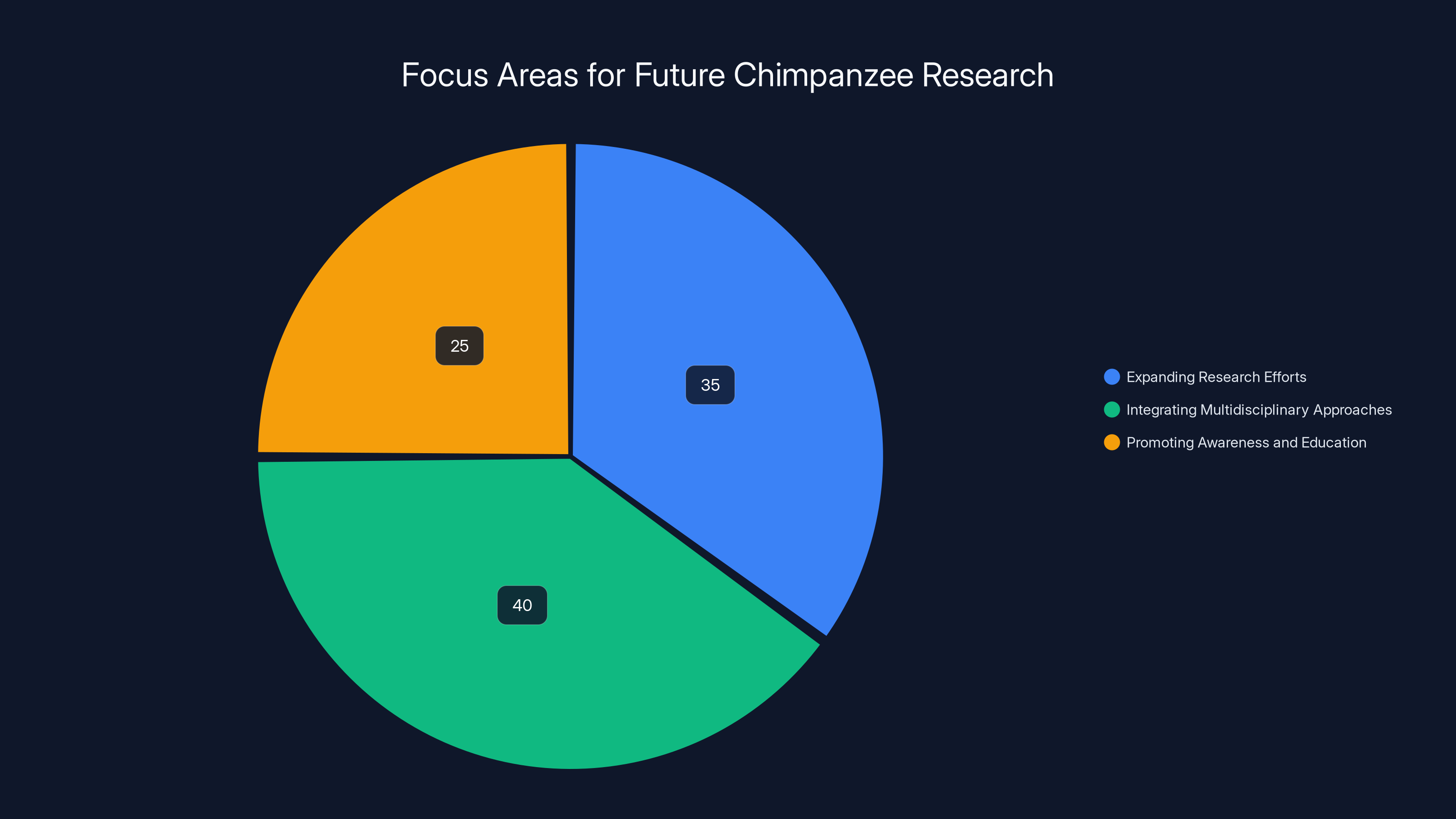 Focus Areas for Future Chimpanzee Research