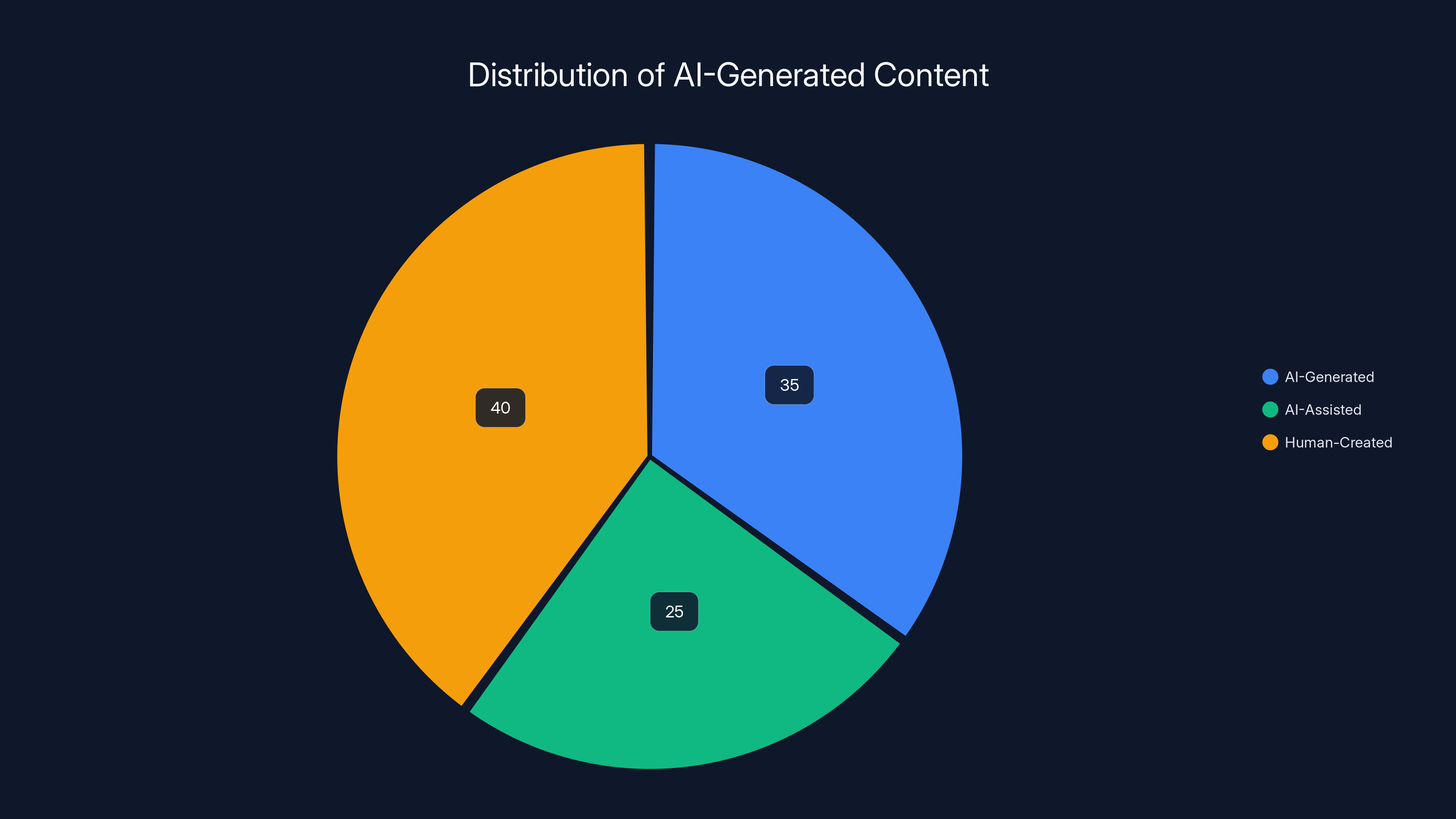 Distribution of AI-Generated Content