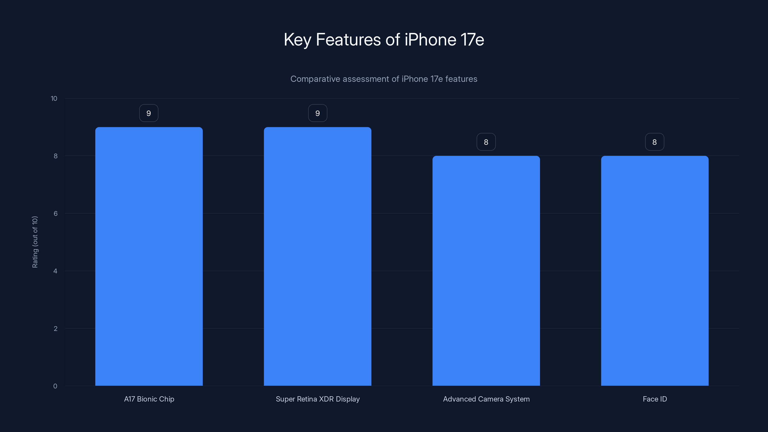 Key Features of iPhone 17e