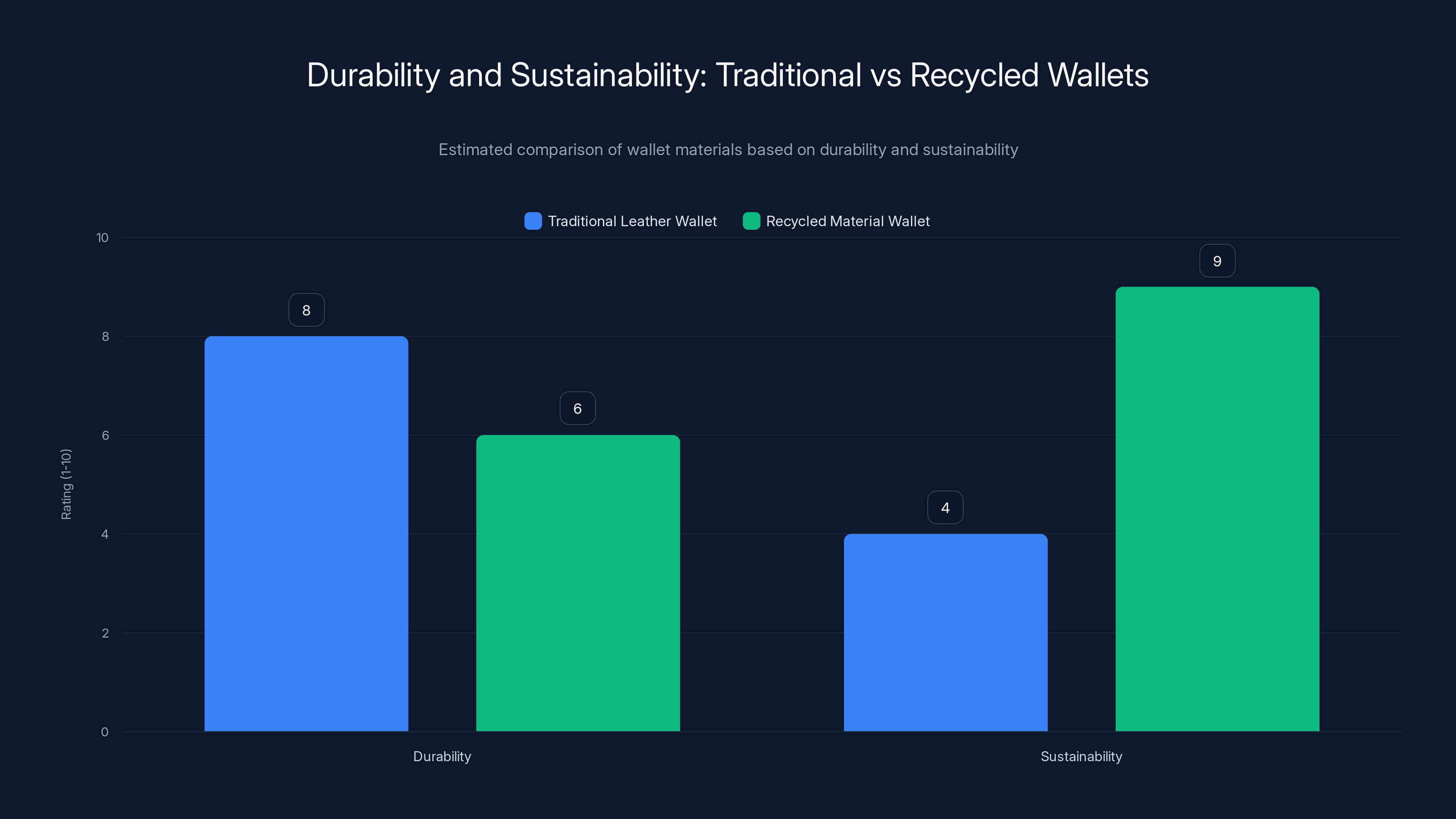 Durability and Sustainability: Traditional vs Recycled Wallets