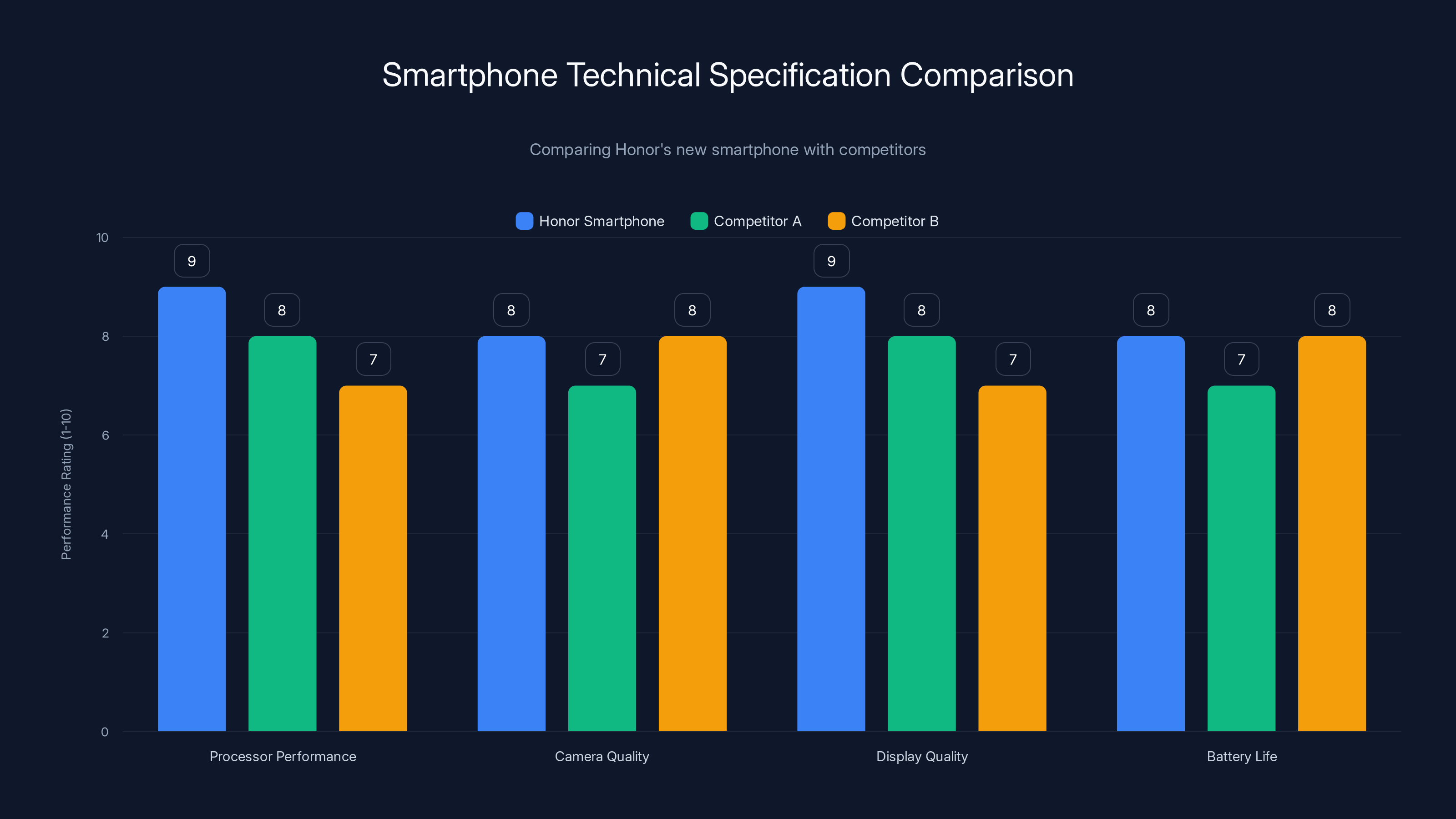 Smartphone Technical Specification Comparison