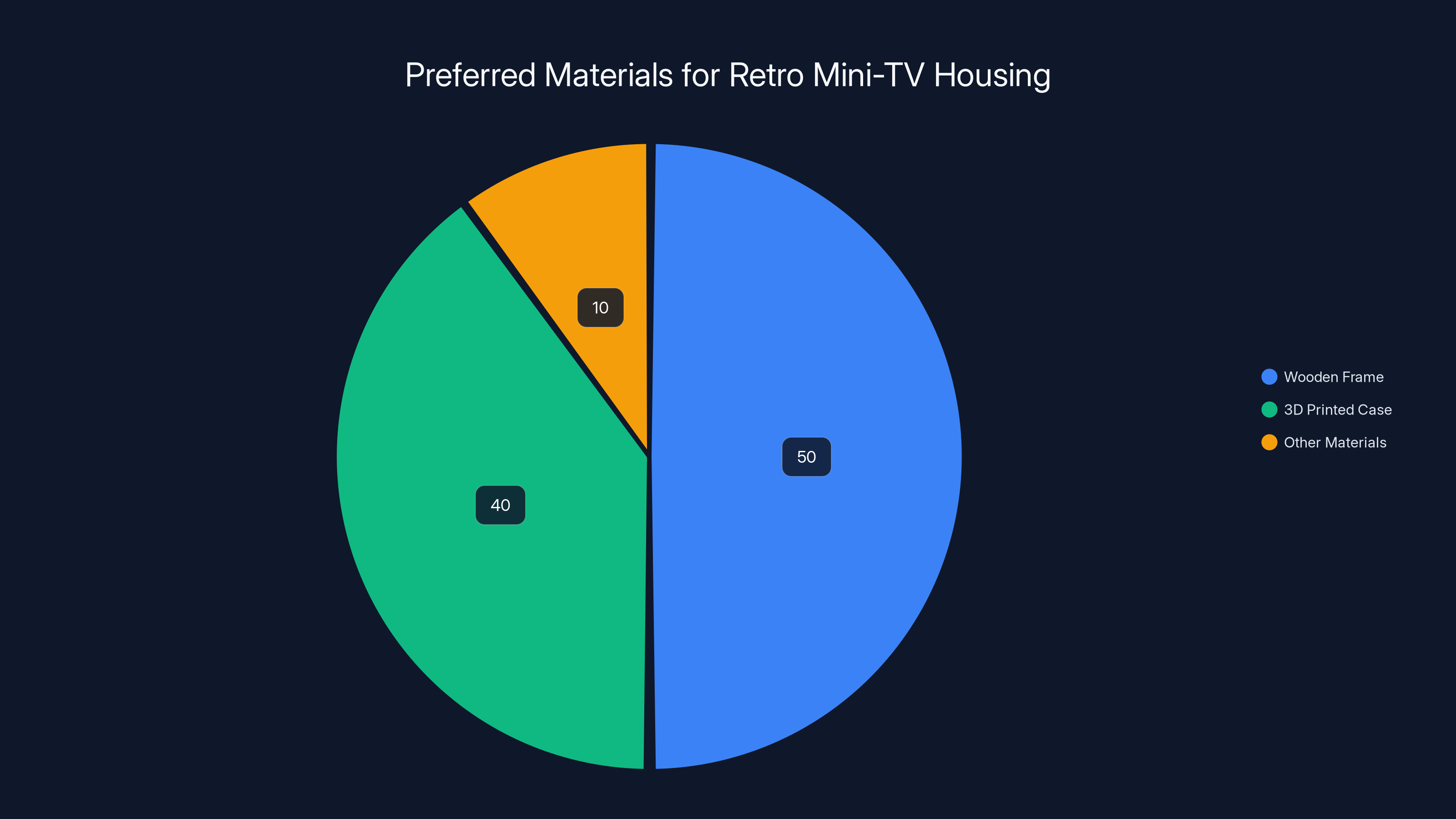 Preferred Materials for Retro Mini-TV Housing