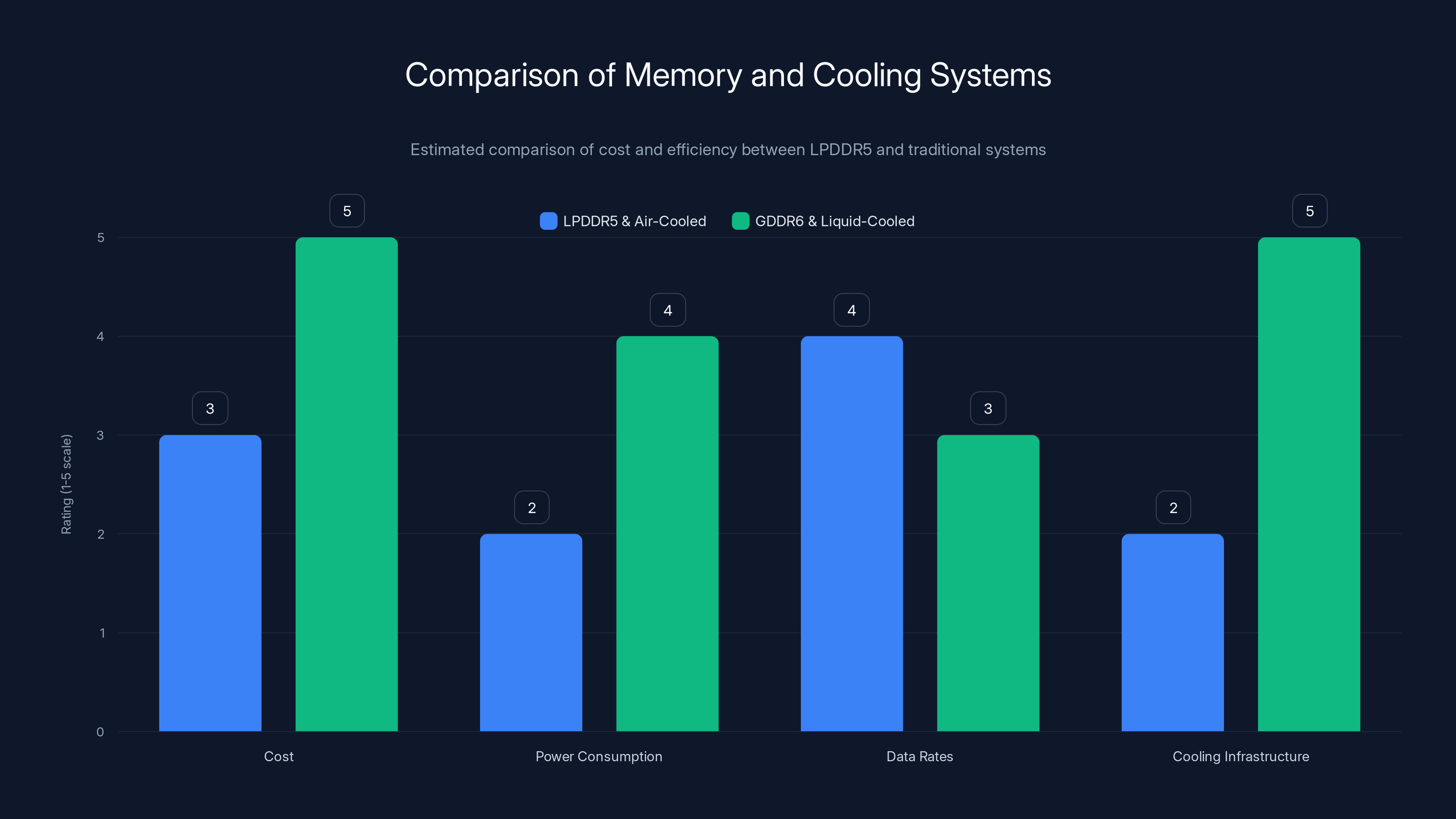 Comparison of Memory and Cooling Systems